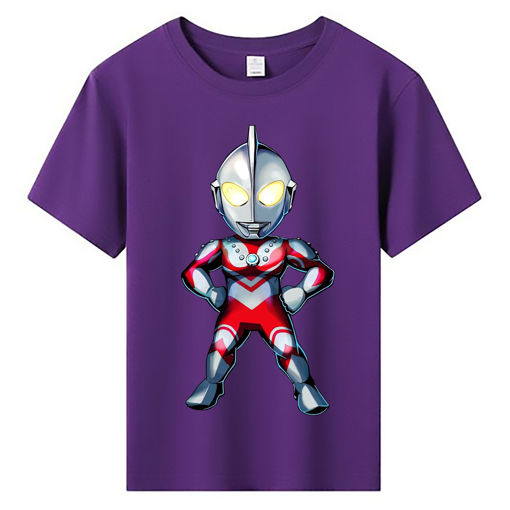 （画像用） ウルトラマン Ultraman 綿100％キッズTシャツ（フロントプリント）