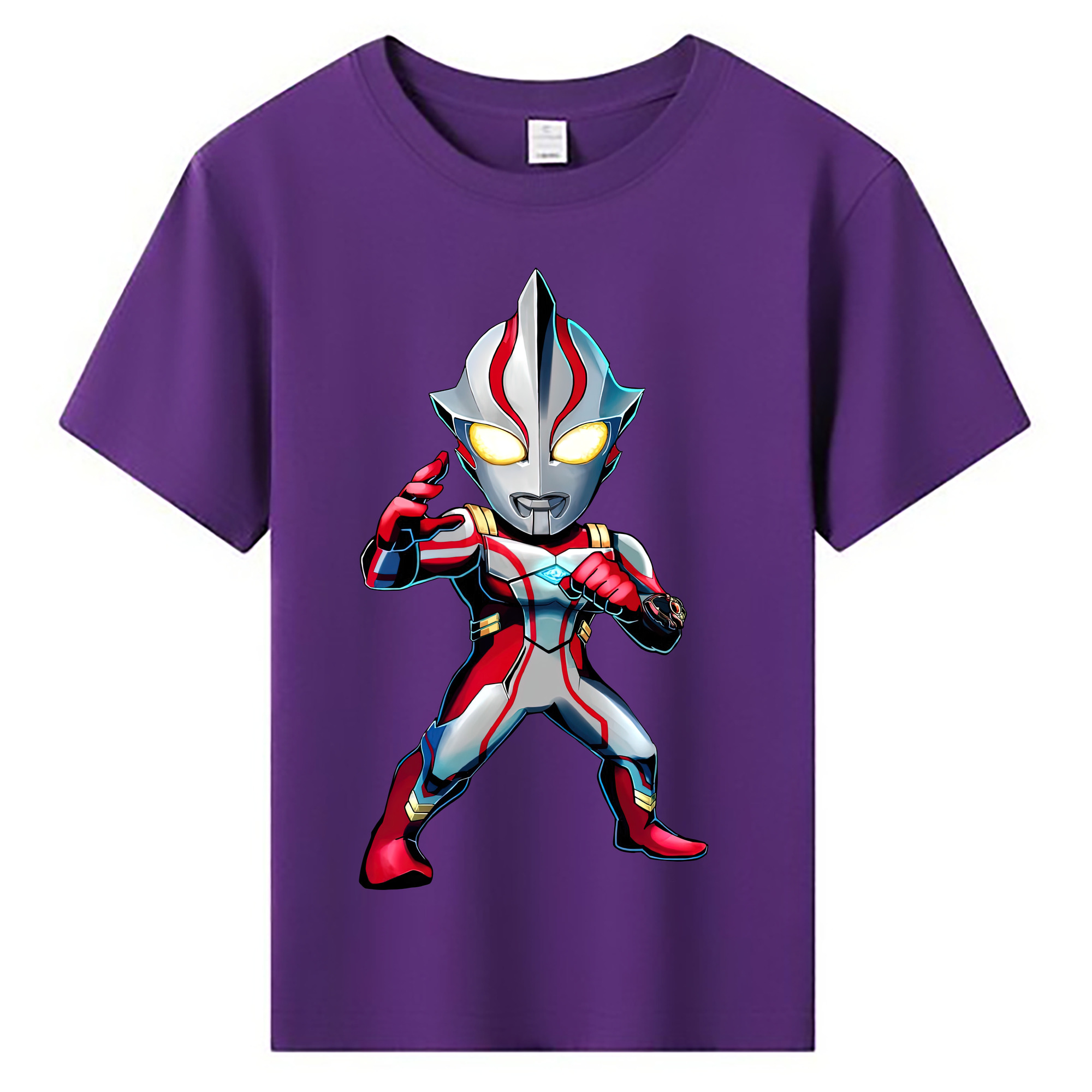 （画像用） ウルトラマン Ultraman 綿100％キッズTシャツ（フロントプリント）