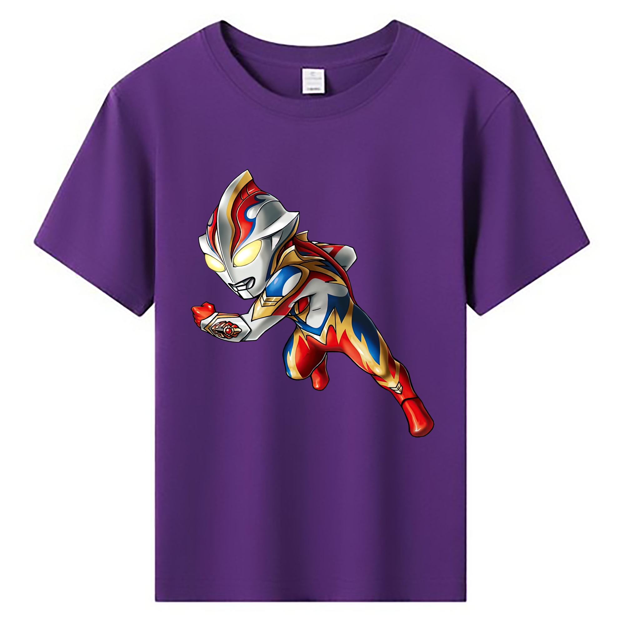 （画像用） ウルトラマン Ultraman 綿100％キッズTシャツ（フロントプリント）