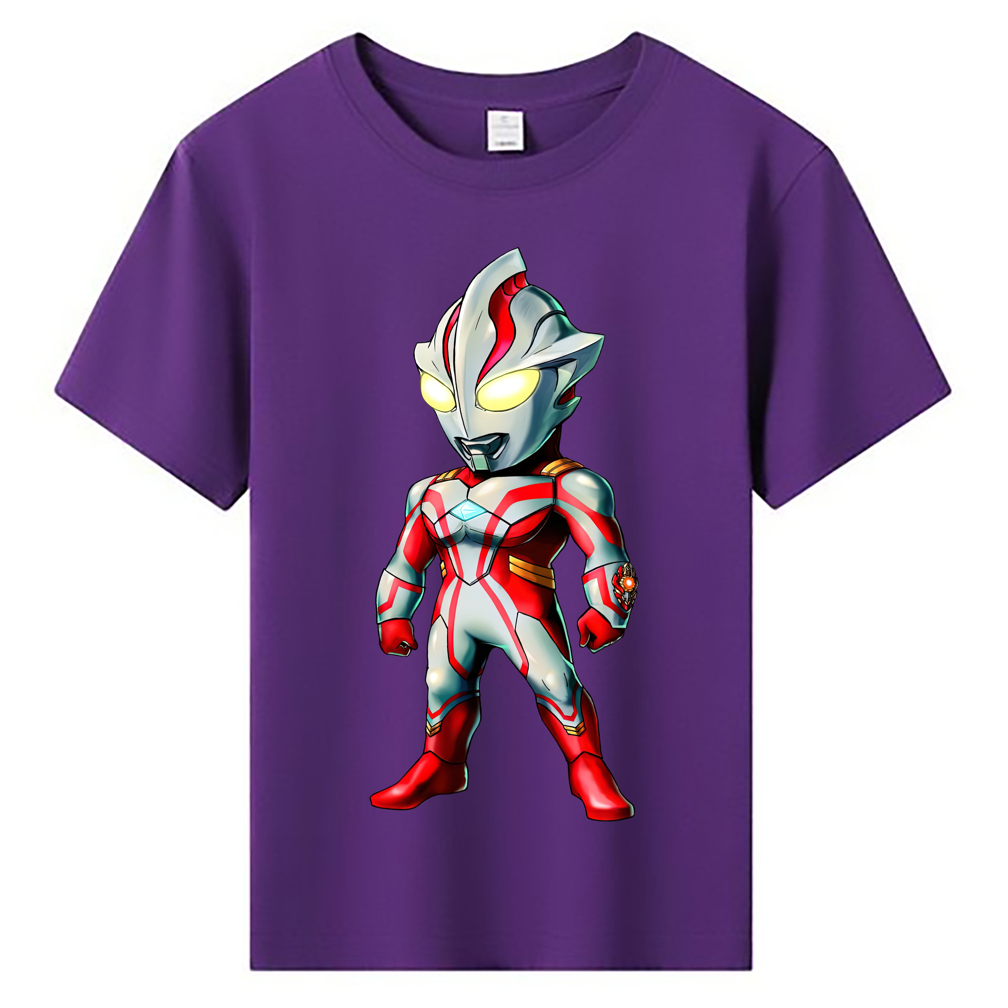 （画像用） ウルトラマン Ultraman 綿100％キッズTシャツ（フロントプリント）