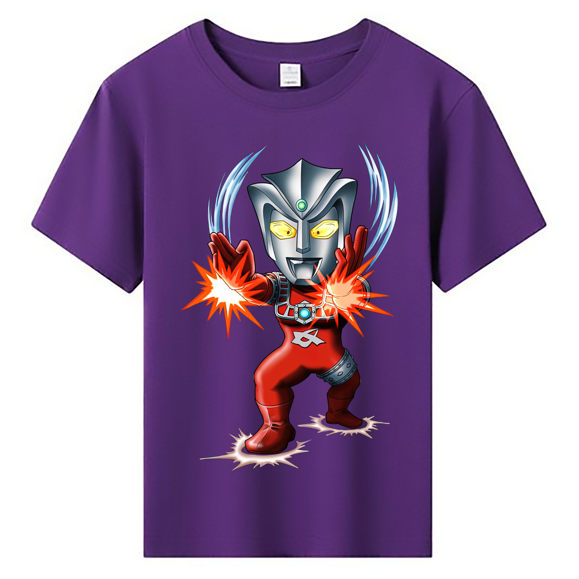 （画像用） ウルトラマン Ultraman 綿100％キッズTシャツ（フロントプリント）
