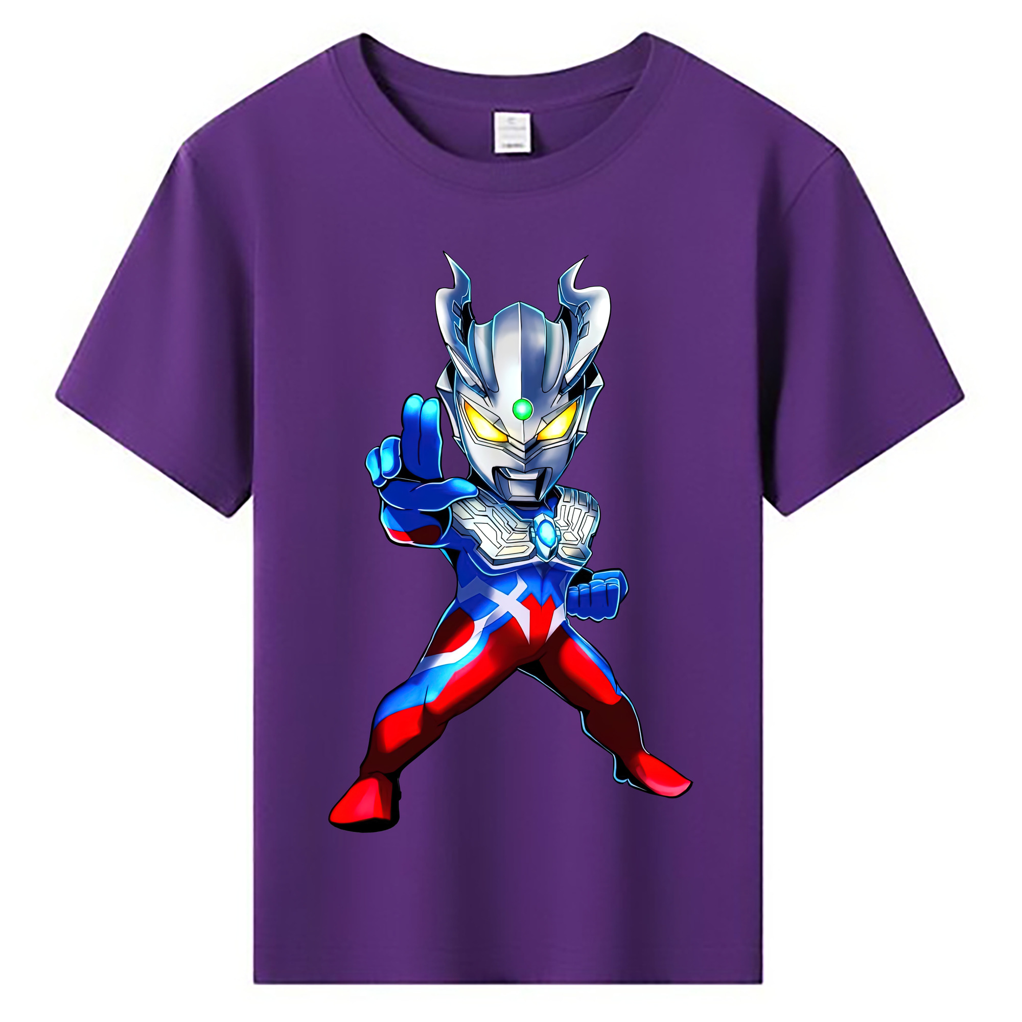 （画像用） ウルトラマン Ultraman 綿100％キッズTシャツ（フロントプリント）