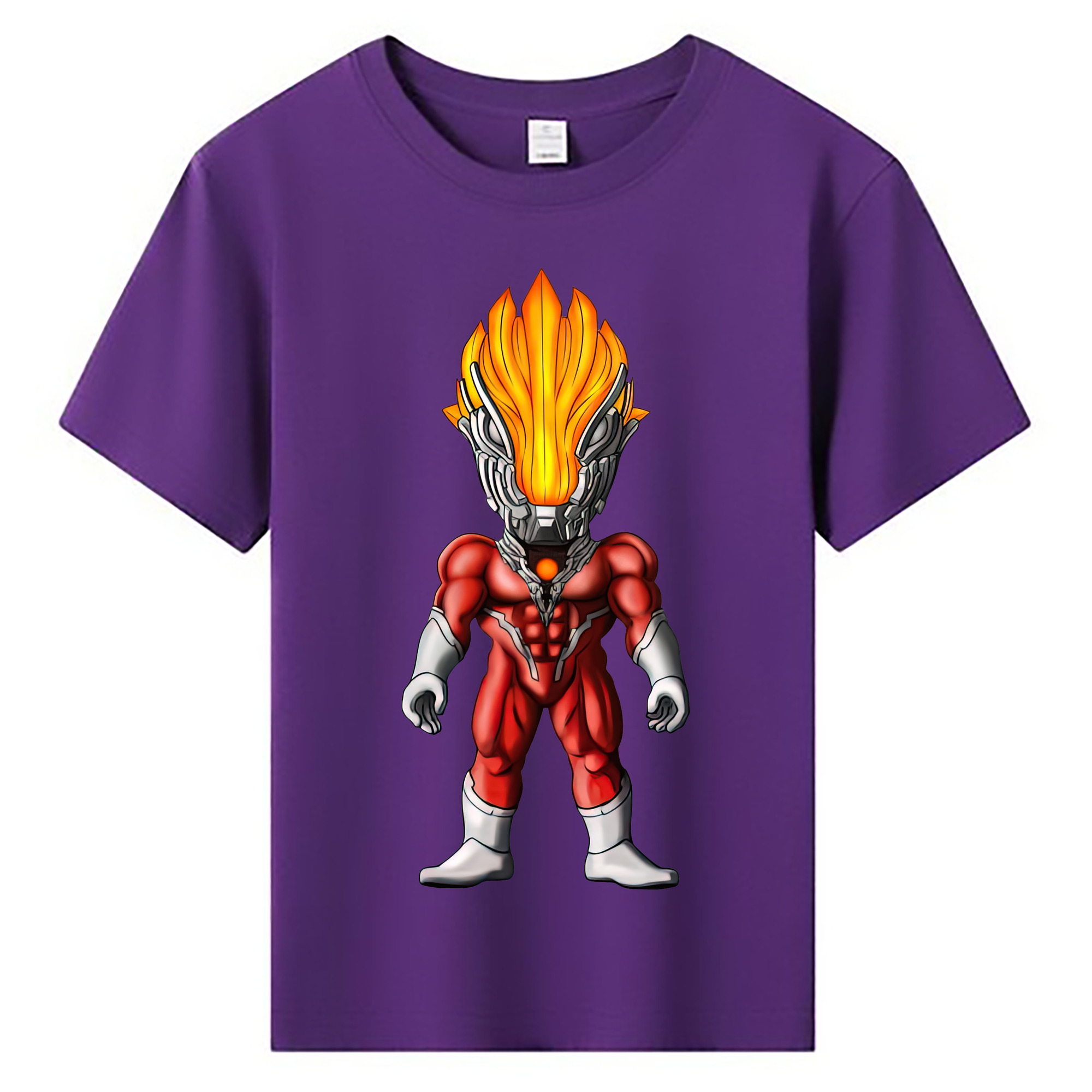 （画像用） ウルトラマン Ultraman 綿100％キッズTシャツ（フロントプリント）