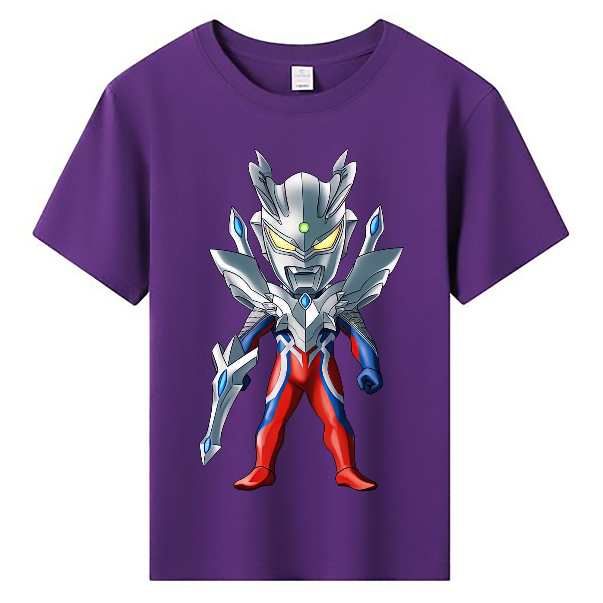（画像用） ウルトラマン Ultraman 綿100％キッズTシャツ（フロントプリント）