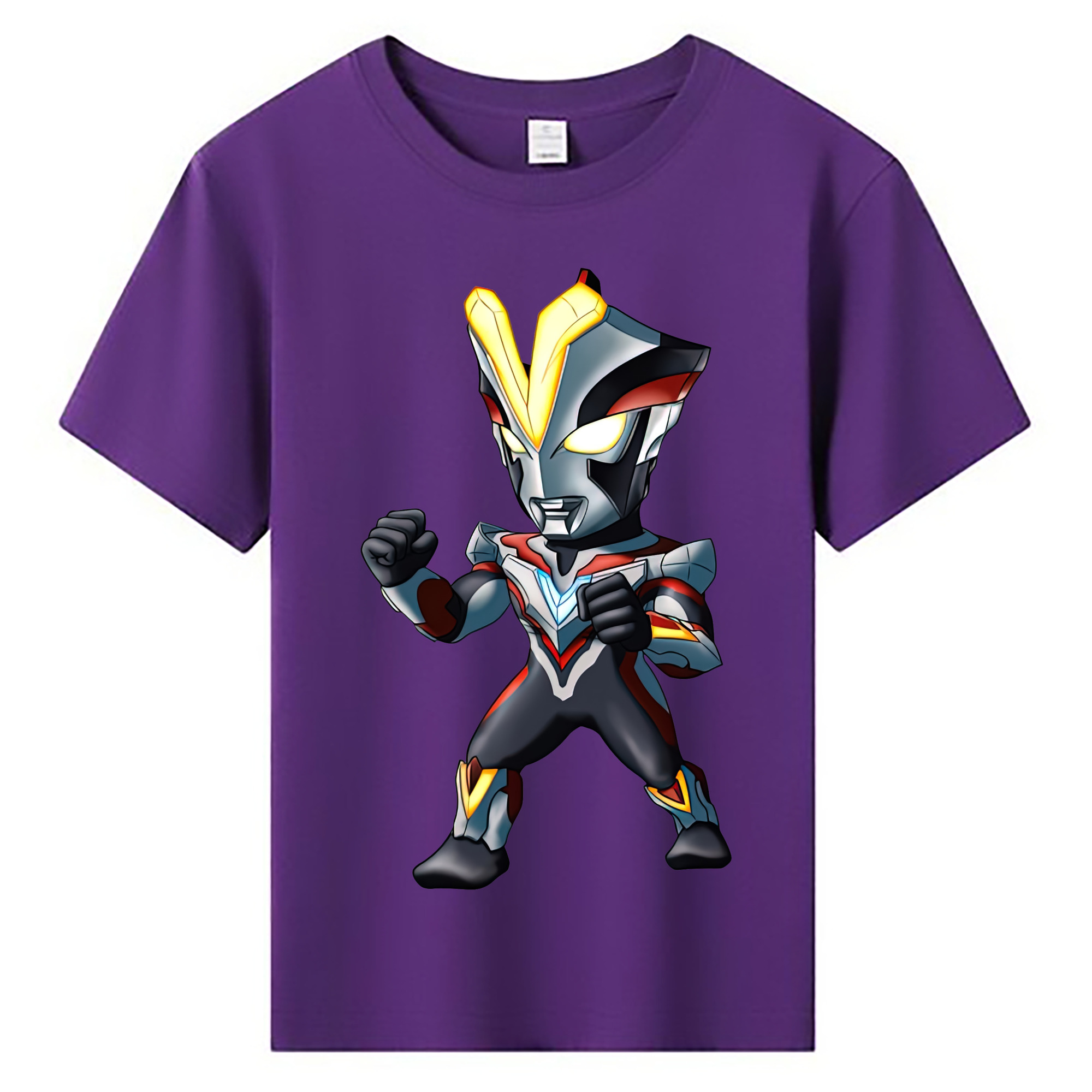 （画像用） ウルトラマン Ultraman 綿100％キッズTシャツ（フロントプリント）