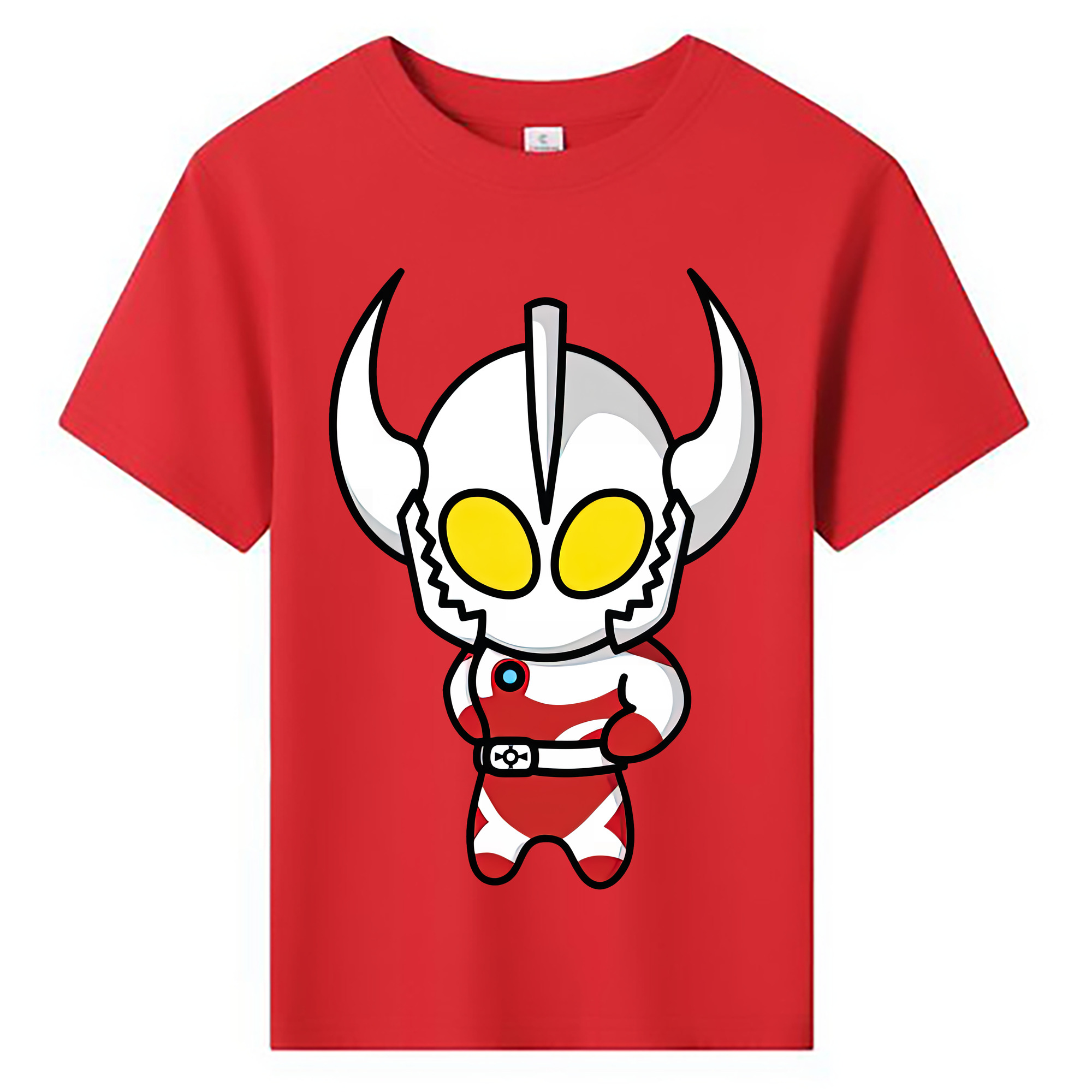 （画像用） ウルトラマン Ultraman 綿100％キッズTシャツ（フロントプリント）