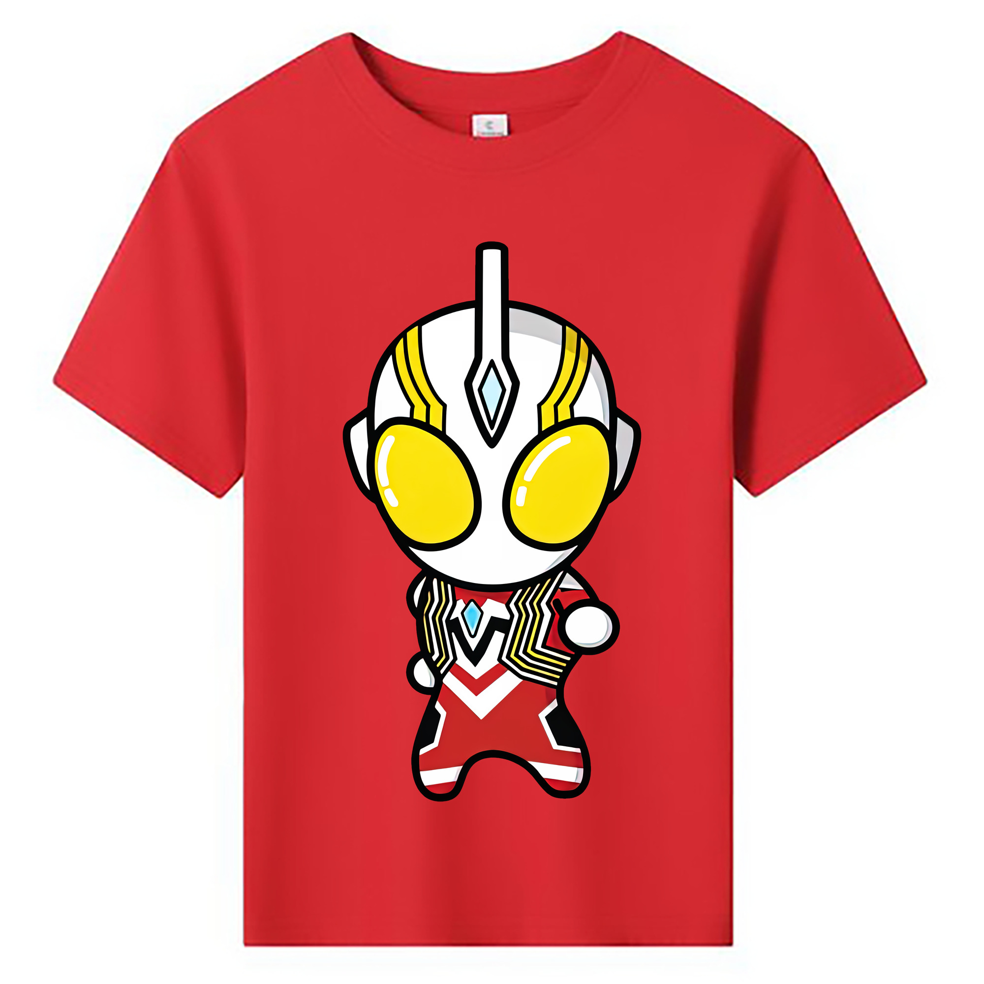（画像用） ウルトラマン Ultraman 綿100％キッズTシャツ（フロントプリント）
