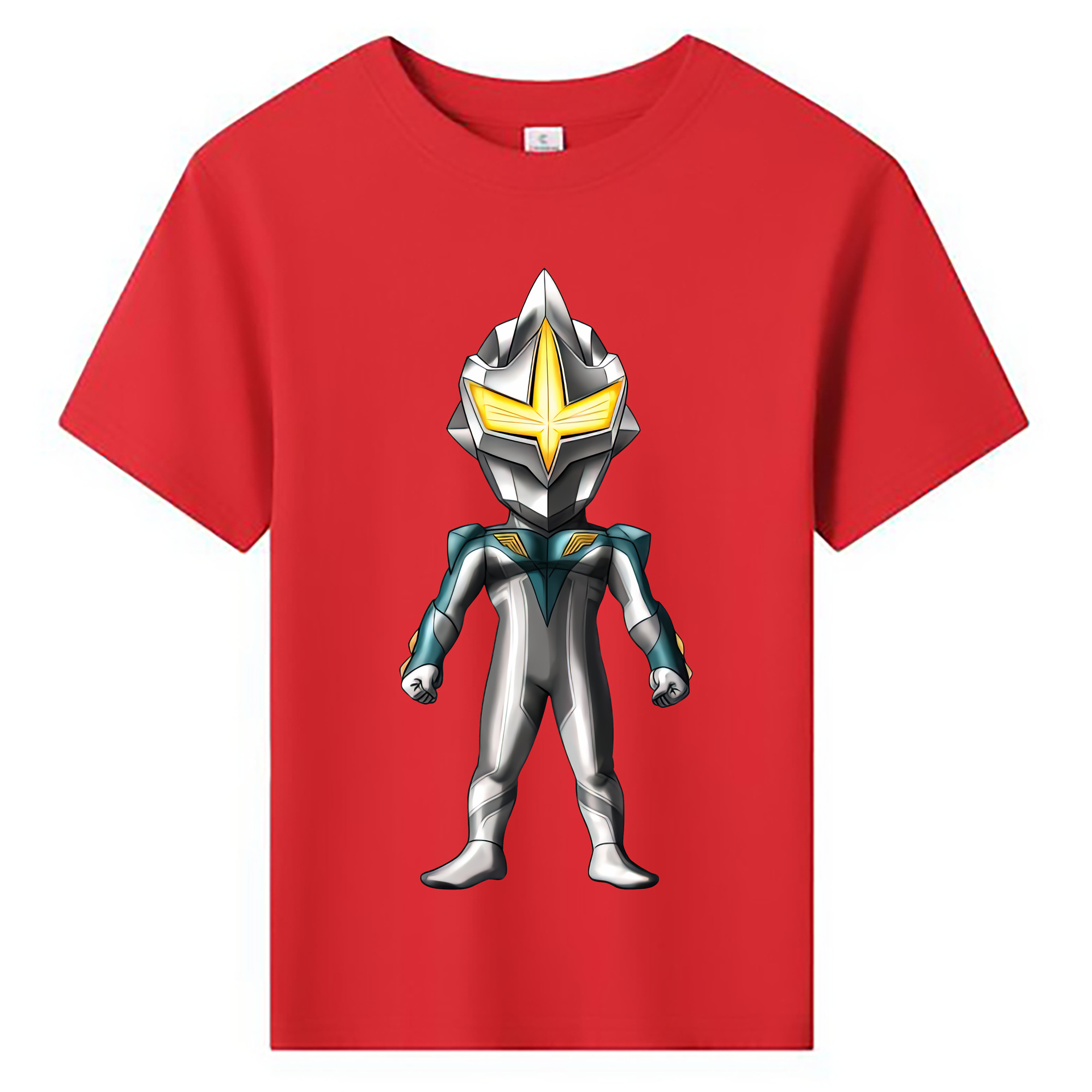 （画像用） ウルトラマン Ultraman 綿100％キッズTシャツ（フロントプリント）