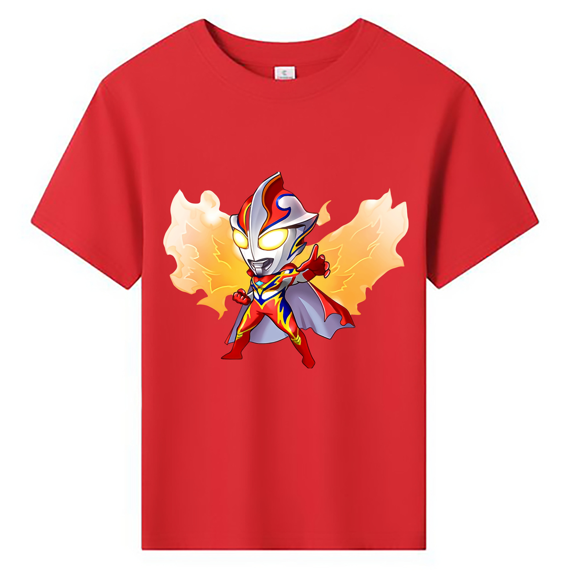 （画像用） ウルトラマン Ultraman 綿100％キッズTシャツ（フロントプリント）