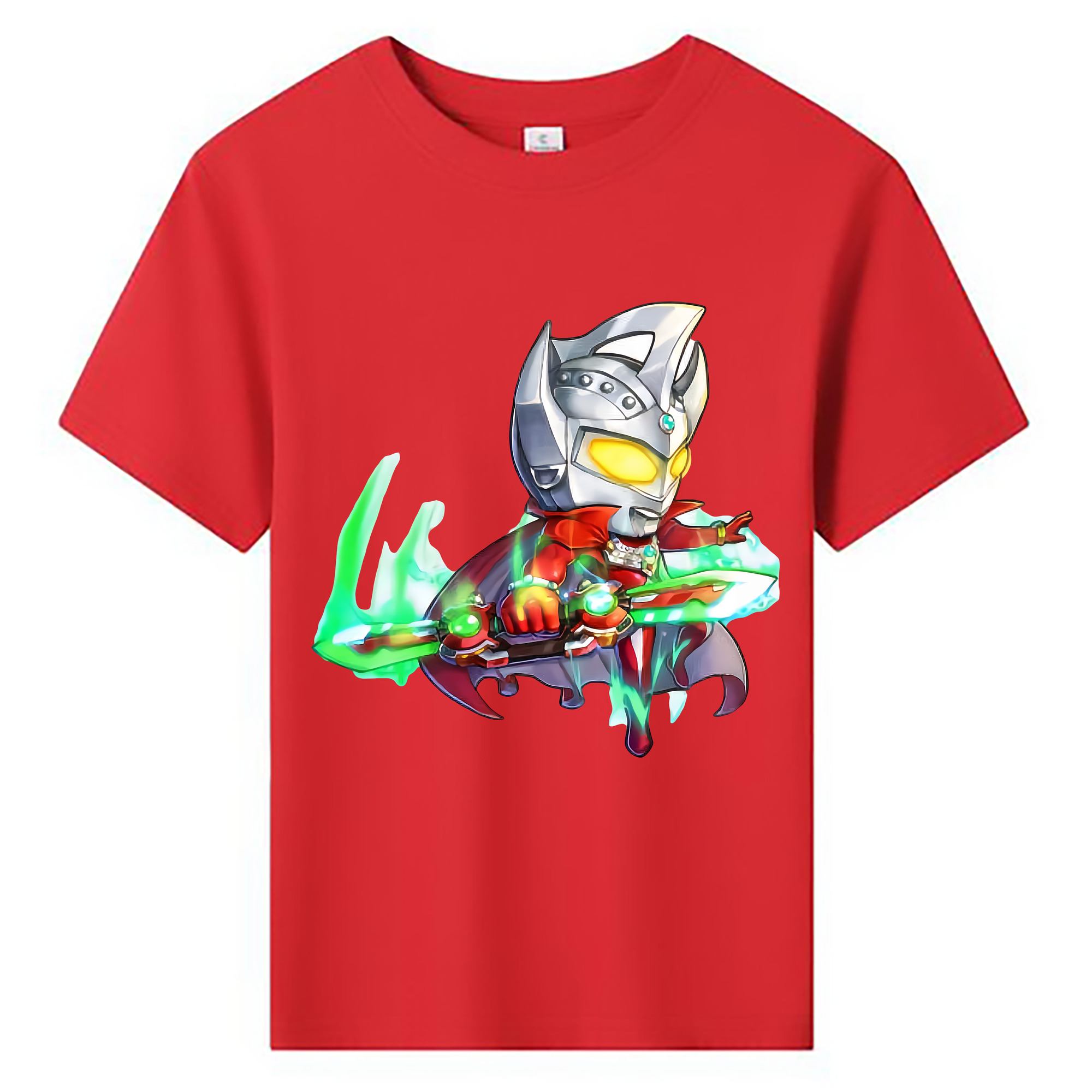 （画像用） ウルトラマン Ultraman 綿100％キッズTシャツ（フロントプリント）