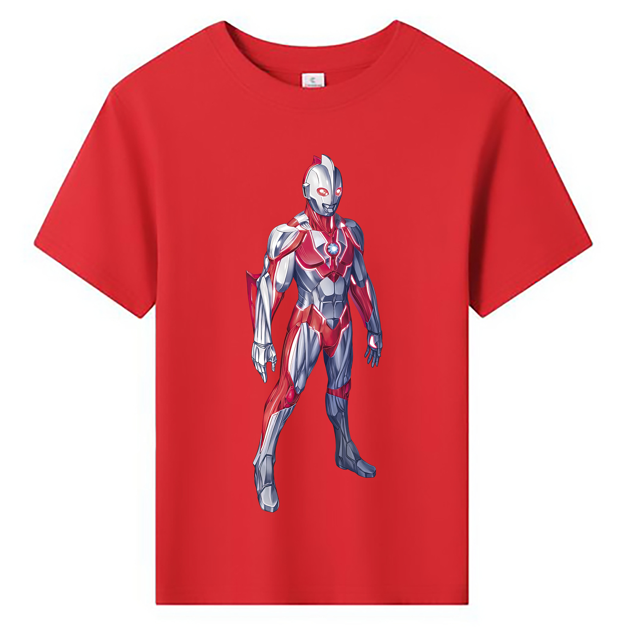 （画像用） ウルトラマン Ultraman 綿100％キッズTシャツ（フロントプリント）