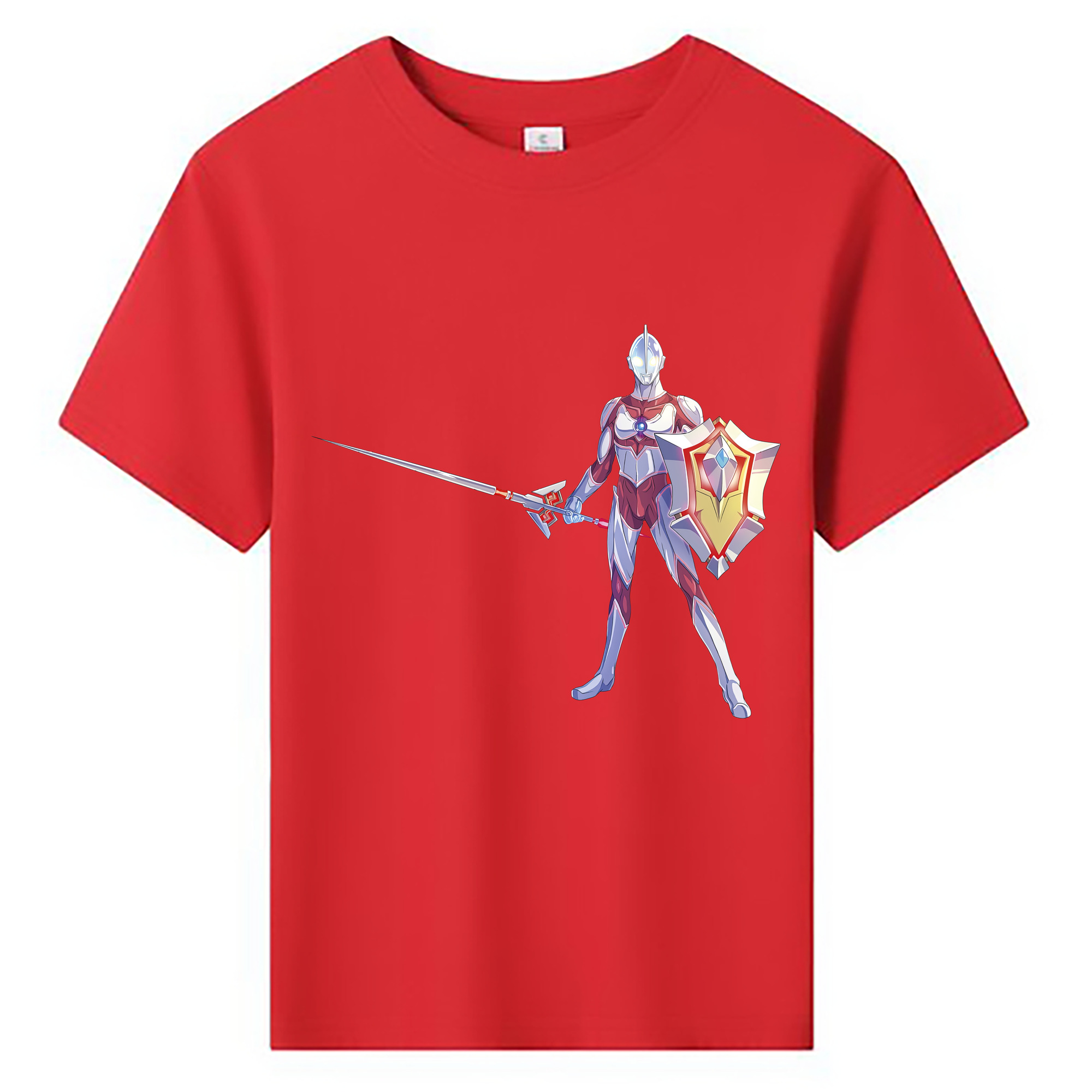 （画像用） ウルトラマン Ultraman 綿100％キッズTシャツ（フロントプリント）