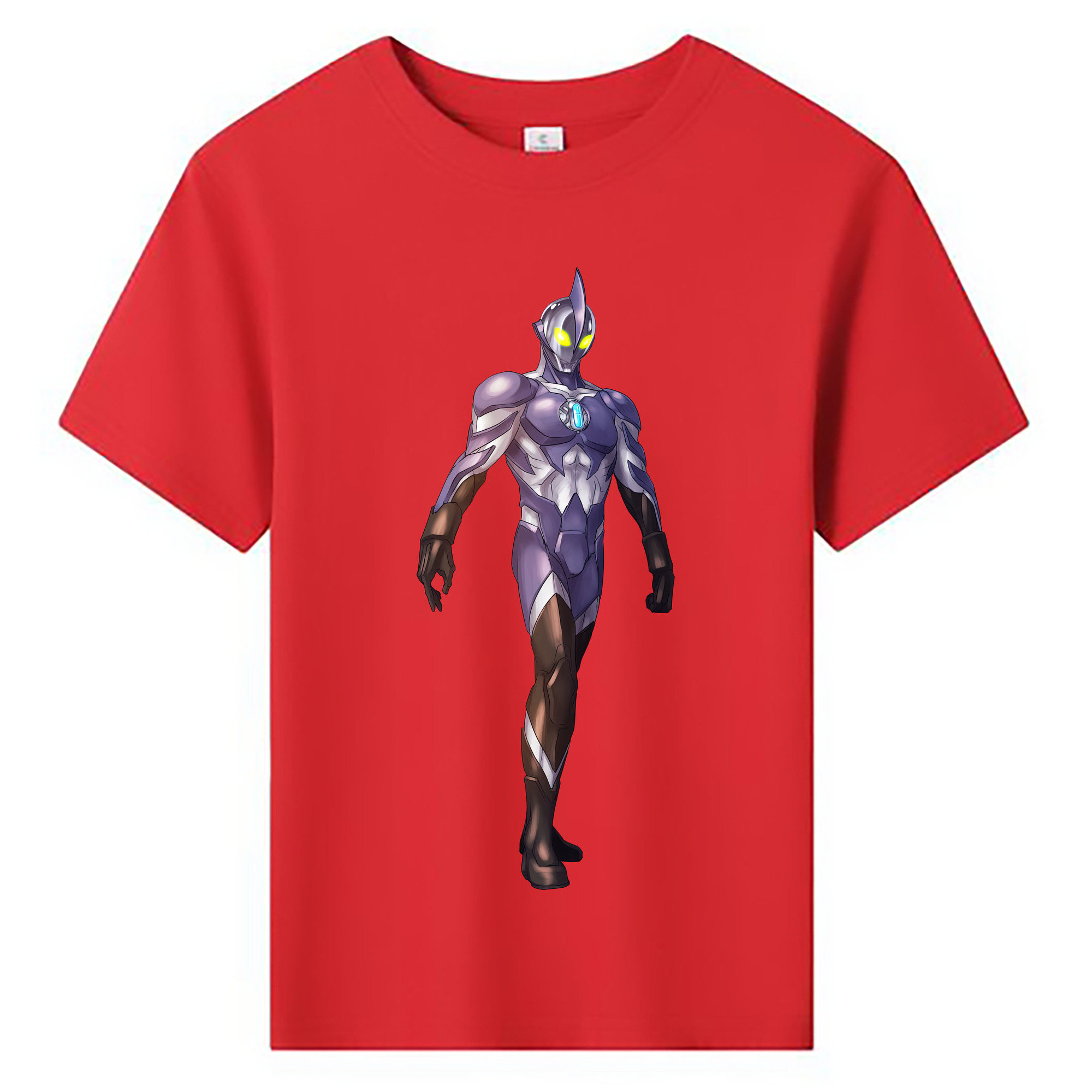 （画像用） ウルトラマン Ultraman 綿100％キッズTシャツ（フロントプリント）