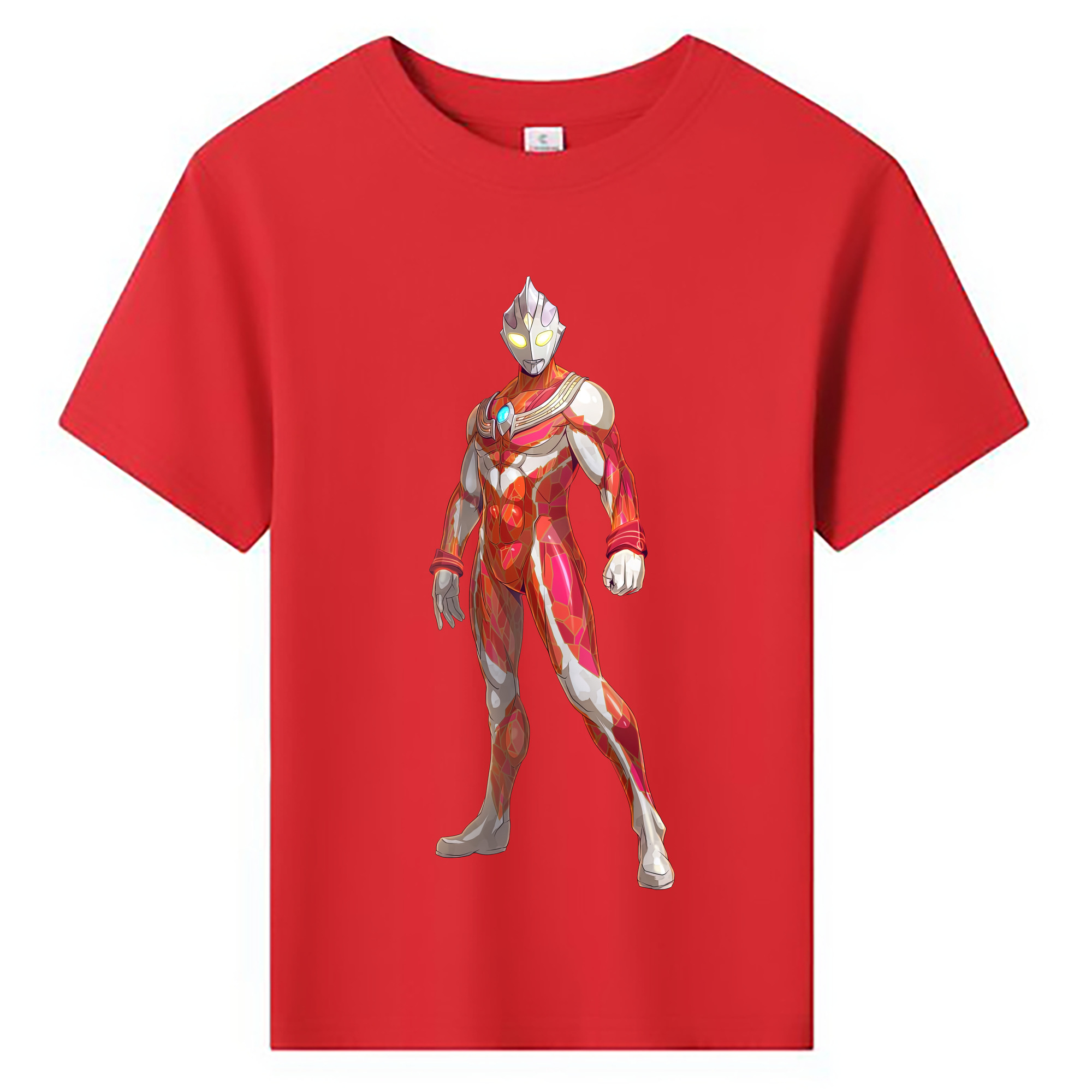（画像用） ウルトラマン Ultraman 綿100％キッズTシャツ（フロントプリント）