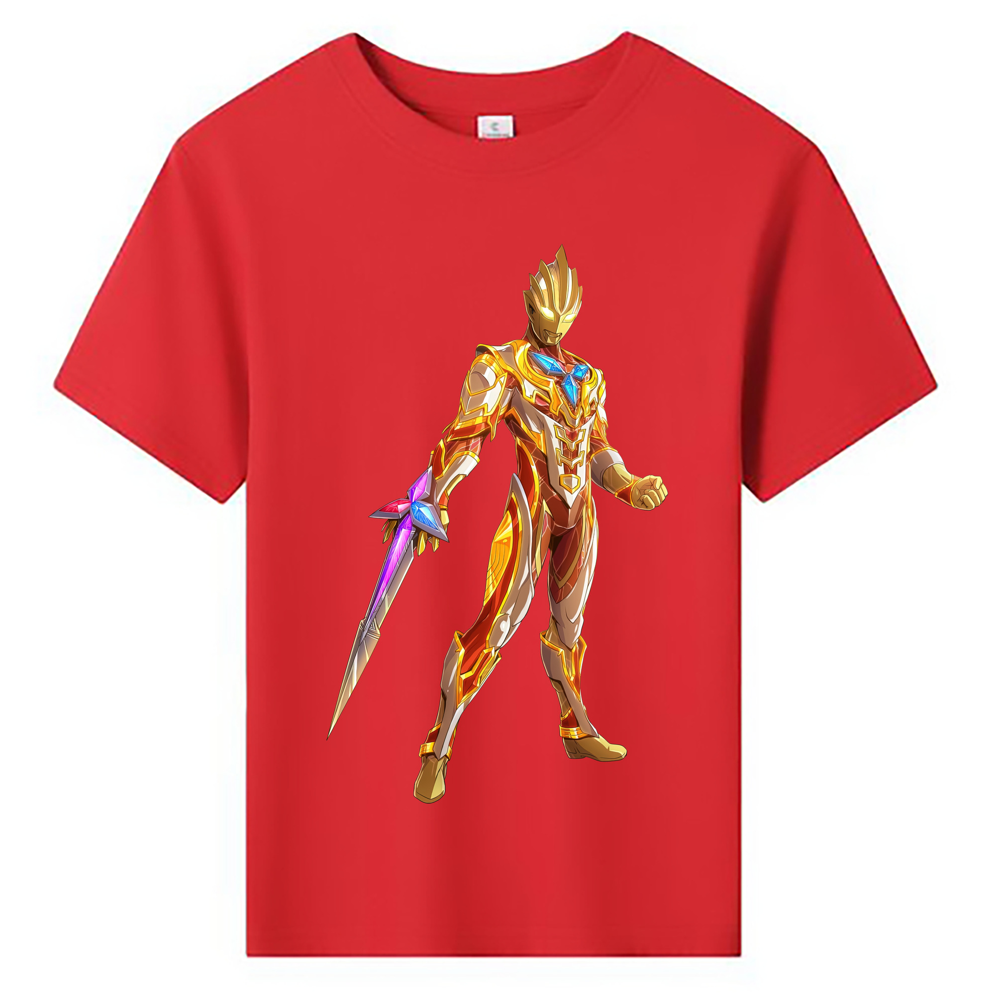 （画像用） ウルトラマン Ultraman 綿100％キッズTシャツ（フロントプリント）