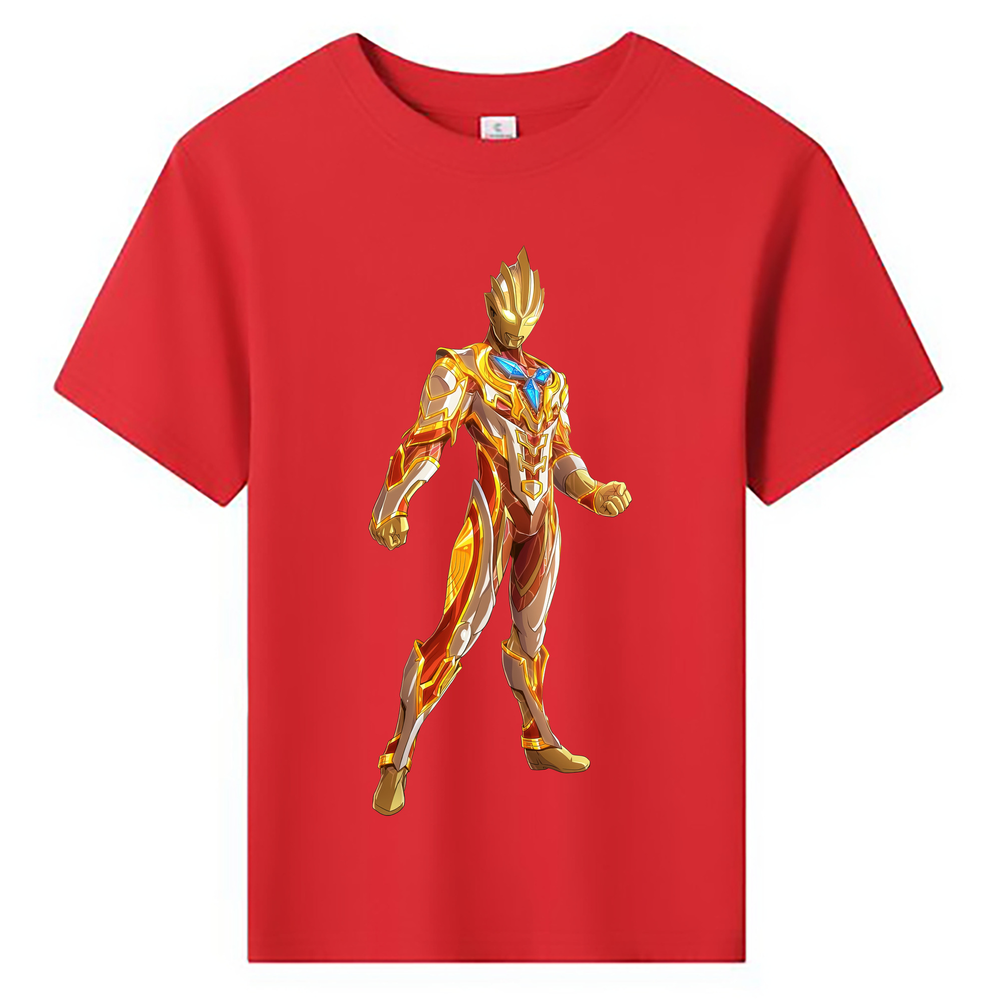 （画像用） ウルトラマン Ultraman 綿100％キッズTシャツ（フロントプリント）