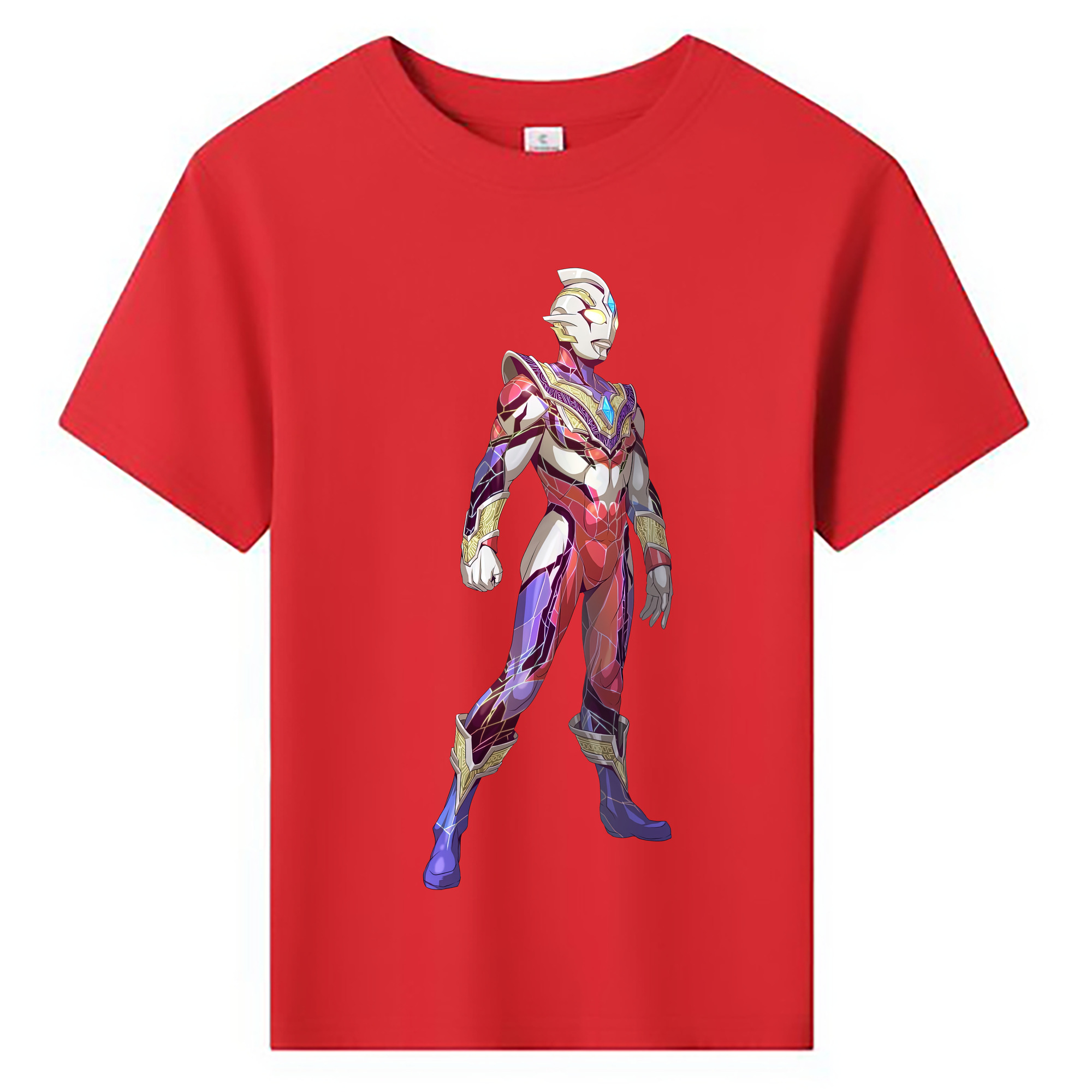 （画像用） ウルトラマン Ultraman 綿100％キッズTシャツ（フロントプリント）