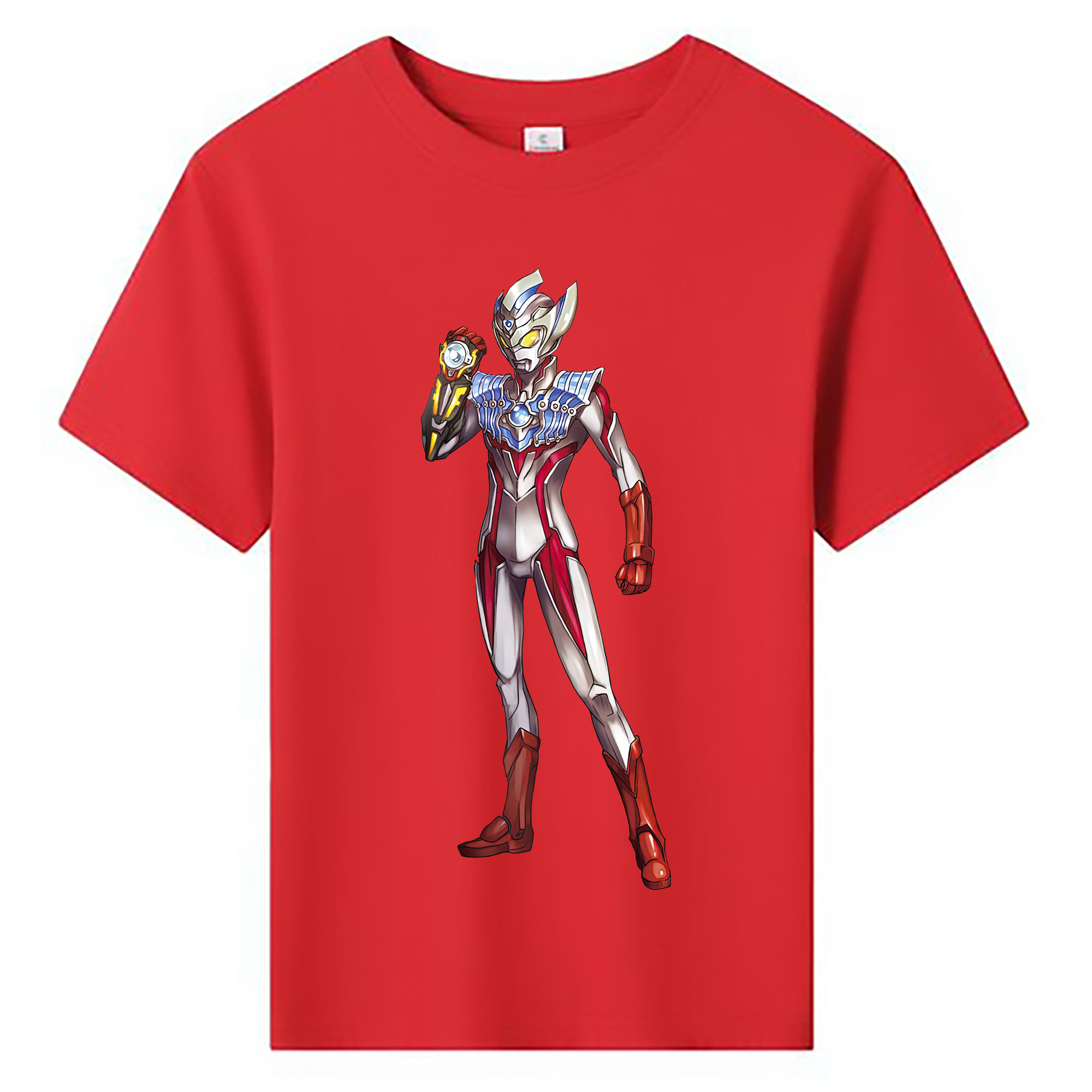 （画像用） ウルトラマン Ultraman 綿100％キッズTシャツ（フロントプリント）