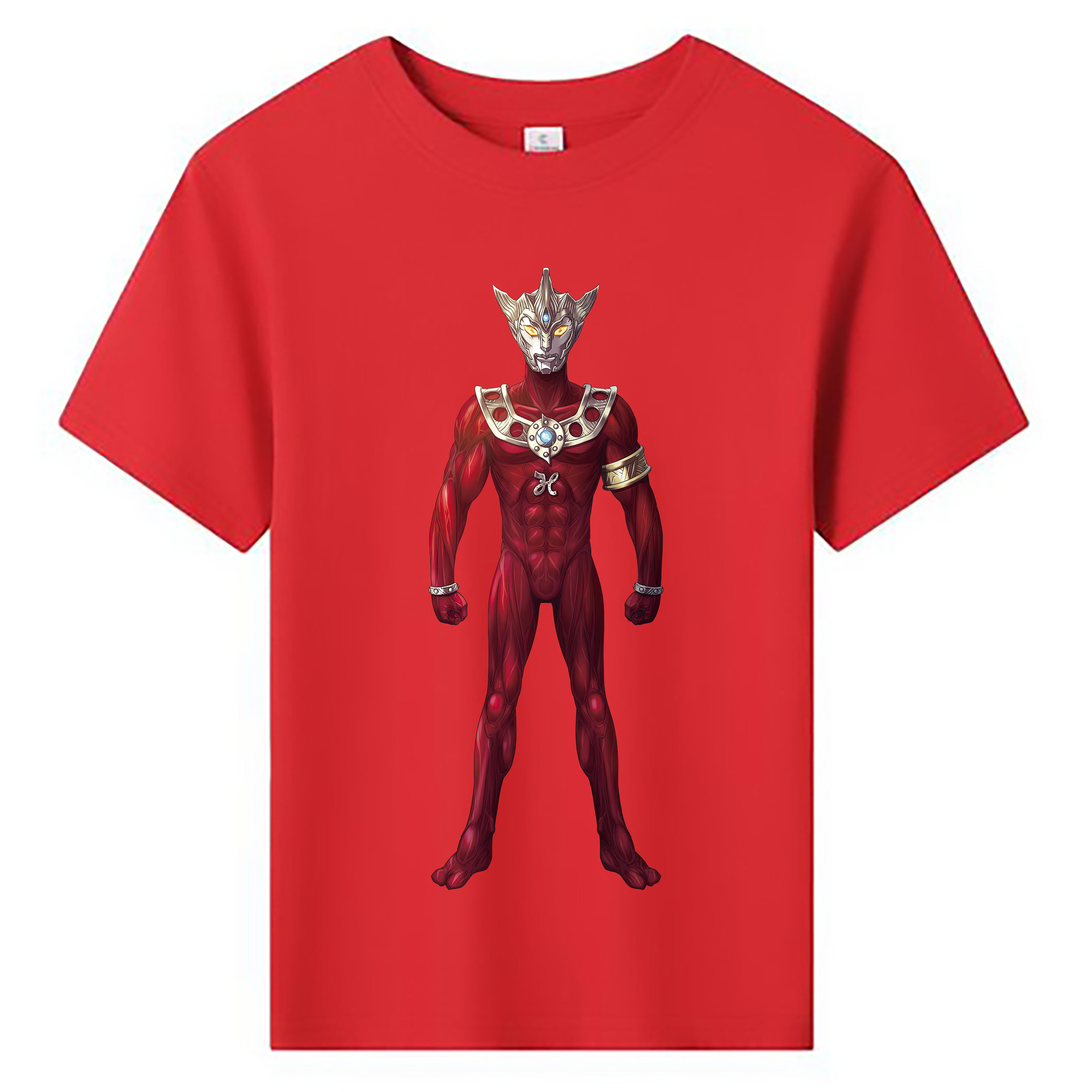 （画像用） ウルトラマン Ultraman 綿100％キッズTシャツ（フロントプリント）