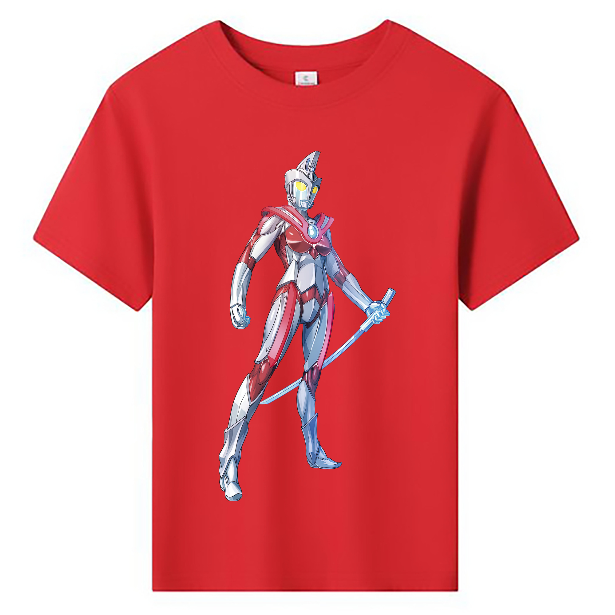 （画像用） ウルトラマン Ultraman 綿100％キッズTシャツ（フロントプリント）