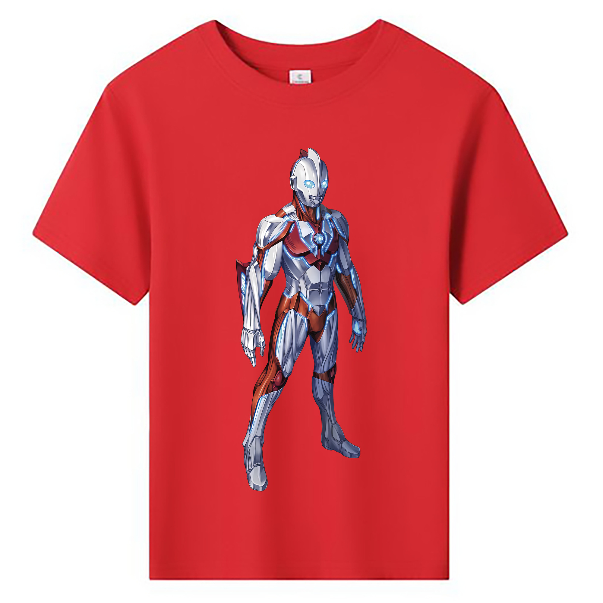 （画像用） ウルトラマン Ultraman 綿100％キッズTシャツ（フロントプリント）