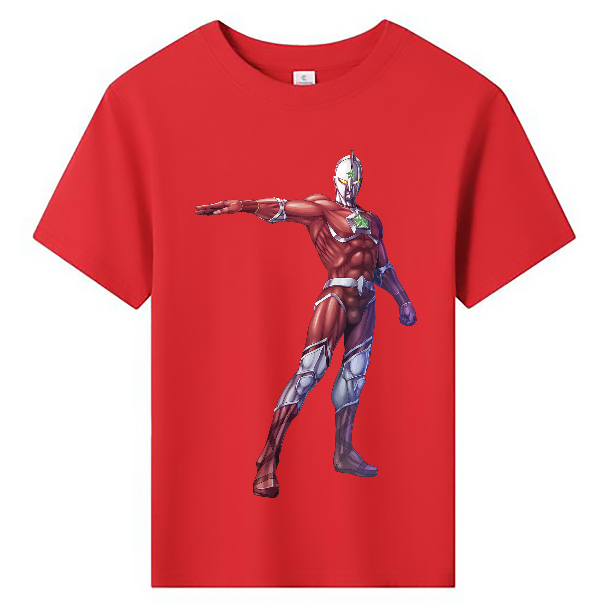 （画像用） ウルトラマン Ultraman 綿100％キッズTシャツ（フロントプリント）