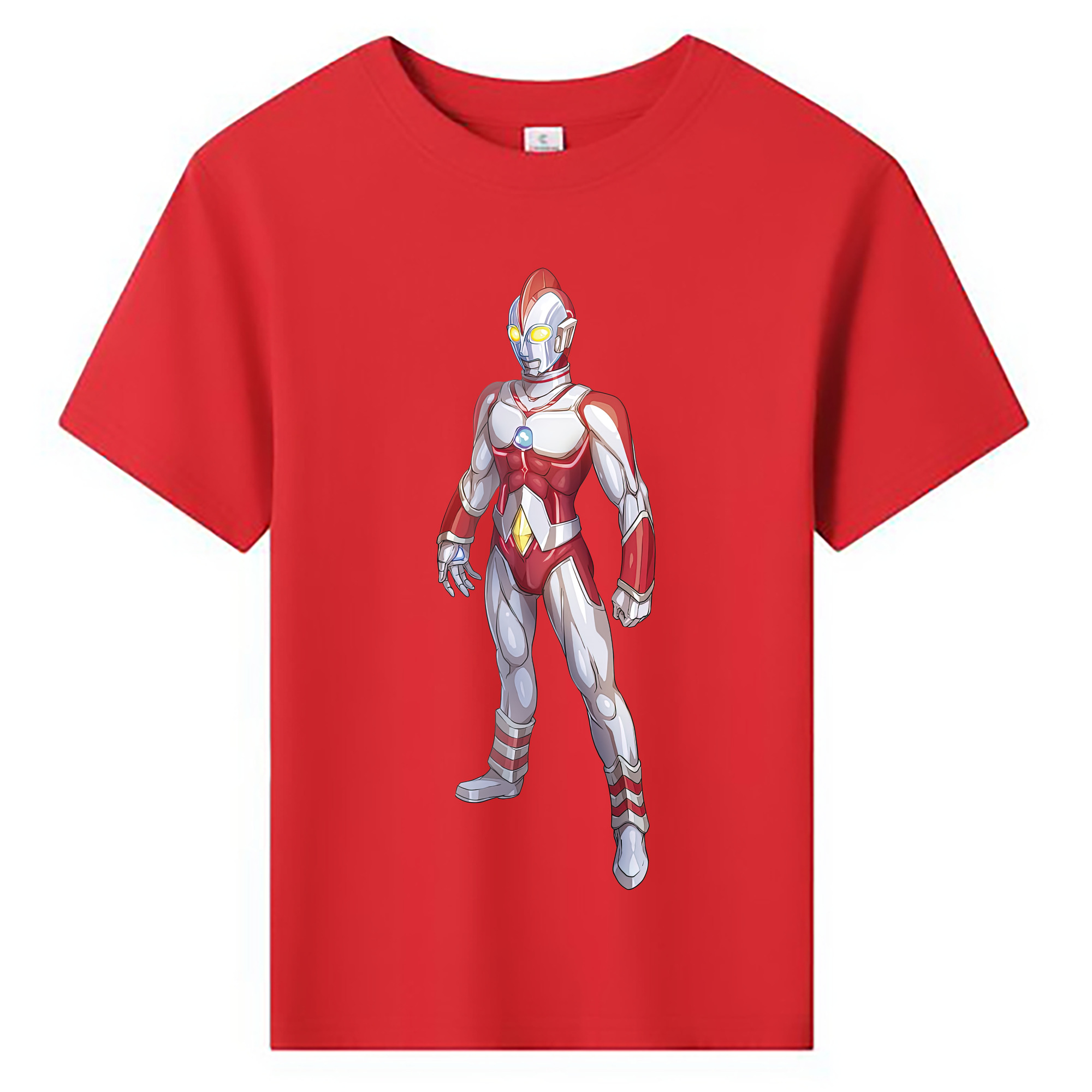 （画像用） ウルトラマン Ultraman 綿100％キッズTシャツ（フロントプリント）