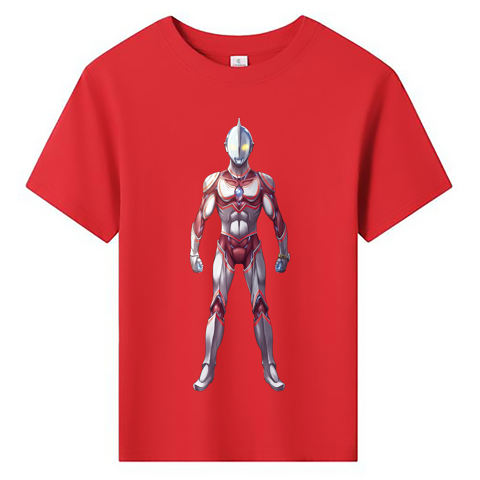 （画像用） ウルトラマン Ultraman 綿100％キッズTシャツ（フロントプリント）