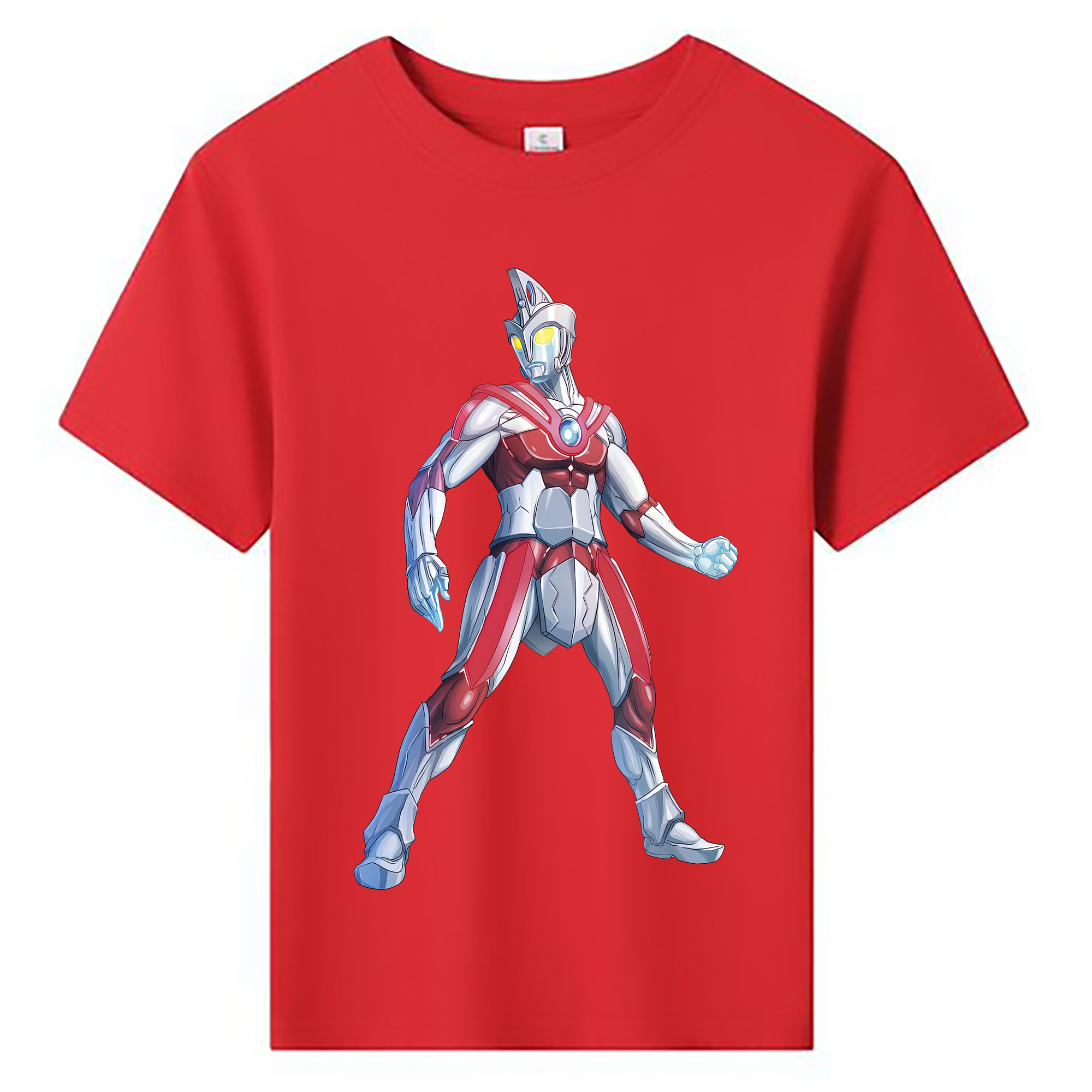 （画像用） ウルトラマン Ultraman 綿100％キッズTシャツ（フロントプリント）