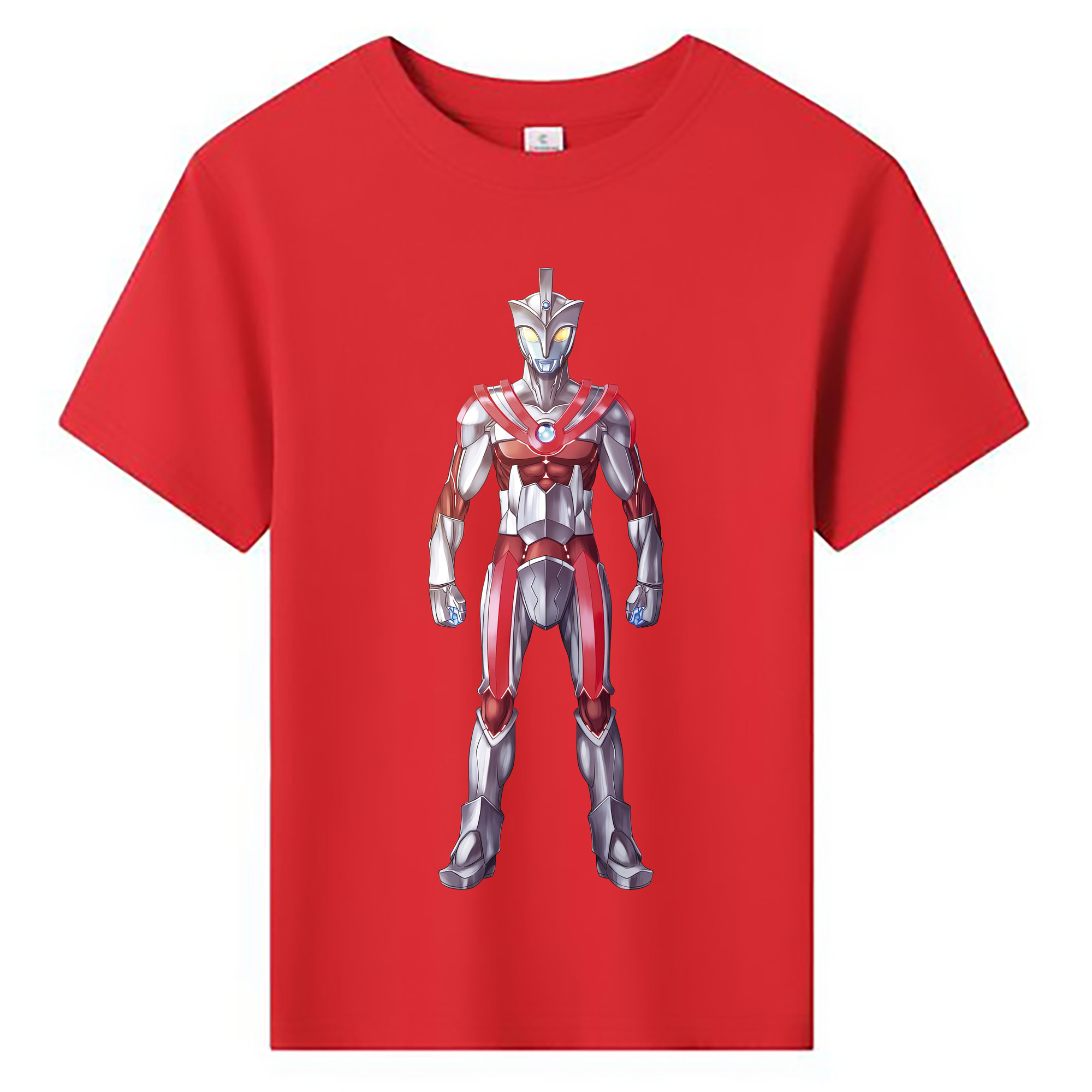 （画像用） ウルトラマン Ultraman 綿100％キッズTシャツ（フロントプリント）