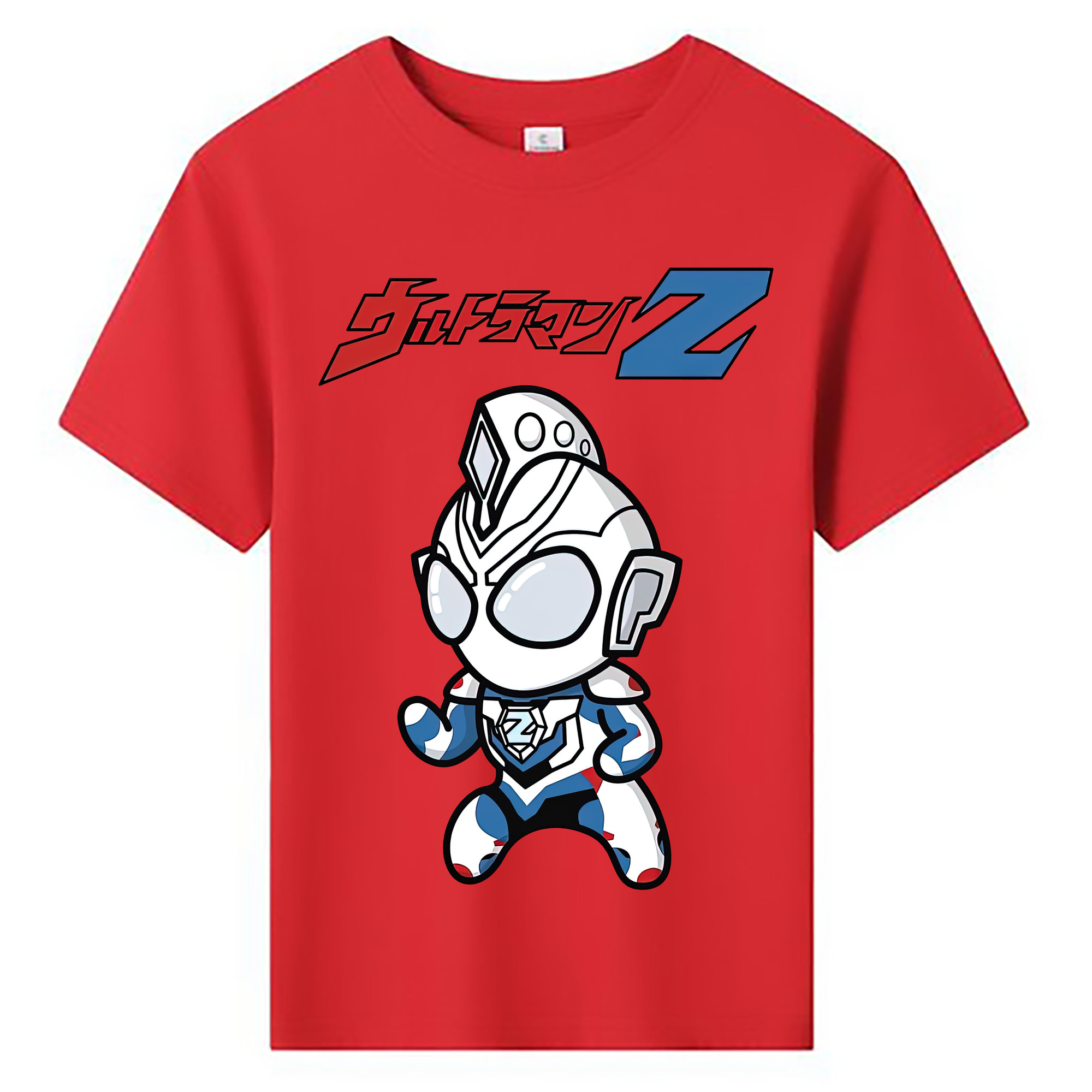 （画像用） ウルトラマン Ultraman 綿100％キッズTシャツ（フロントプリント）