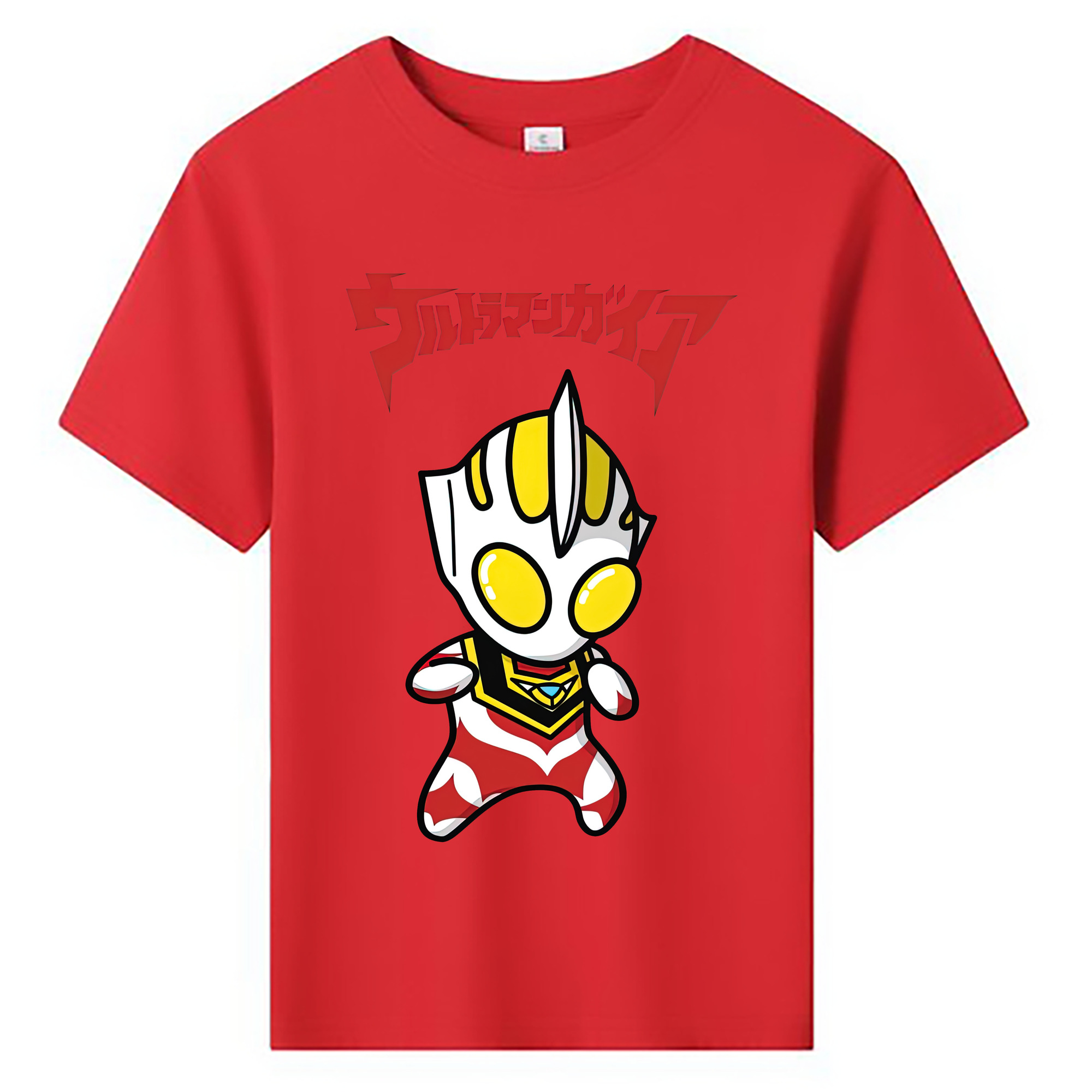 （画像用） ウルトラマン Ultraman 綿100％キッズTシャツ（フロントプリント）
