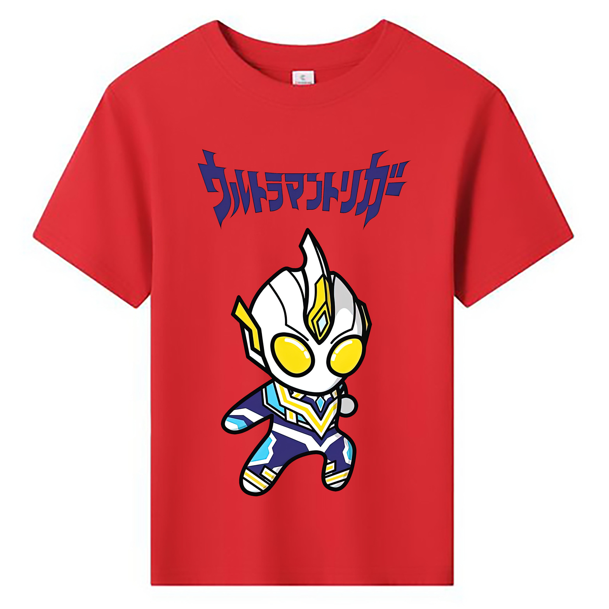 （画像用） ウルトラマン Ultraman 綿100％キッズTシャツ（フロントプリント）