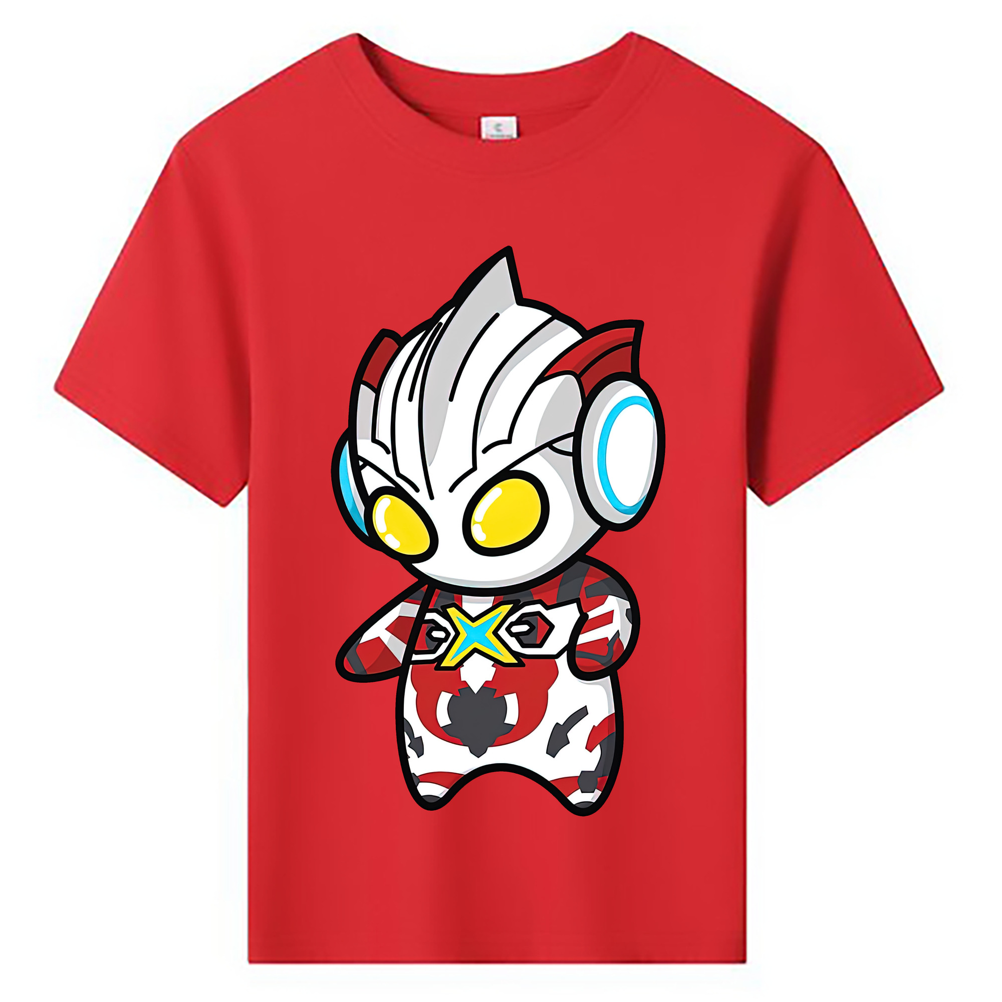 （画像用） ウルトラマン Ultraman 綿100％キッズTシャツ（フロントプリント）