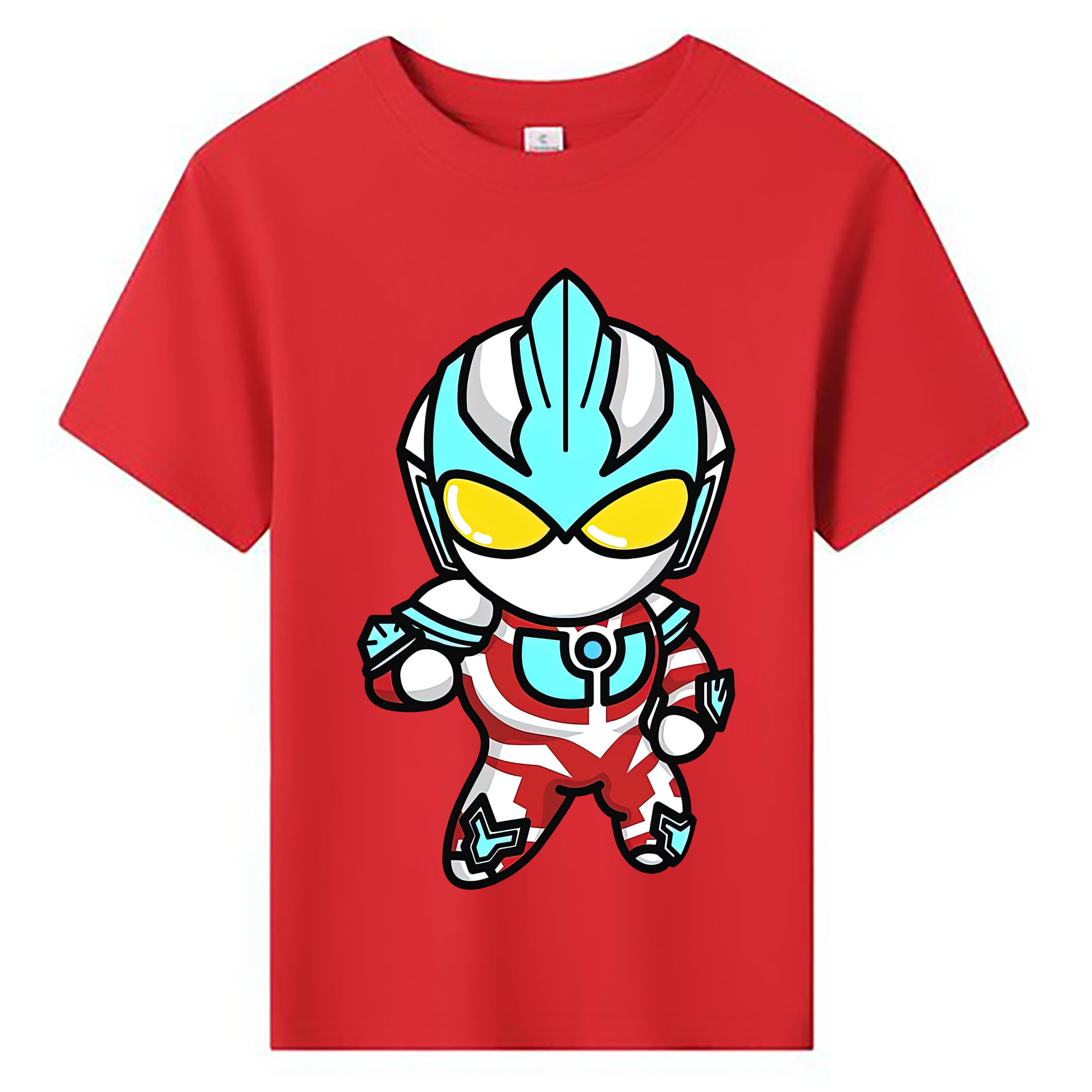 （画像用） ウルトラマン Ultraman 綿100％キッズTシャツ（フロントプリント）