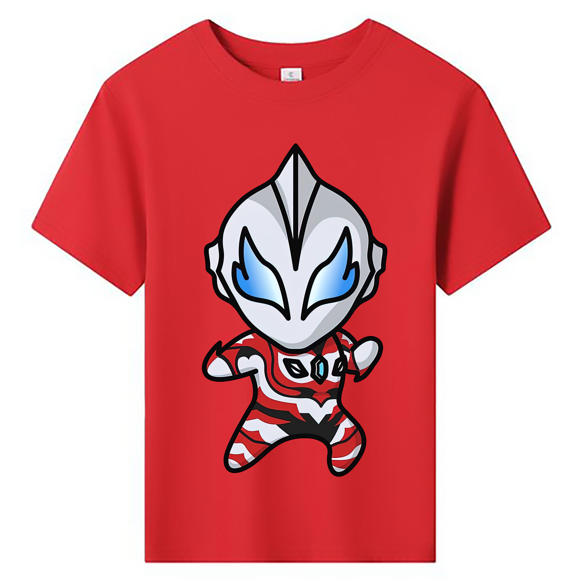 （画像用） ウルトラマン Ultraman 綿100％キッズTシャツ（フロントプリント）
