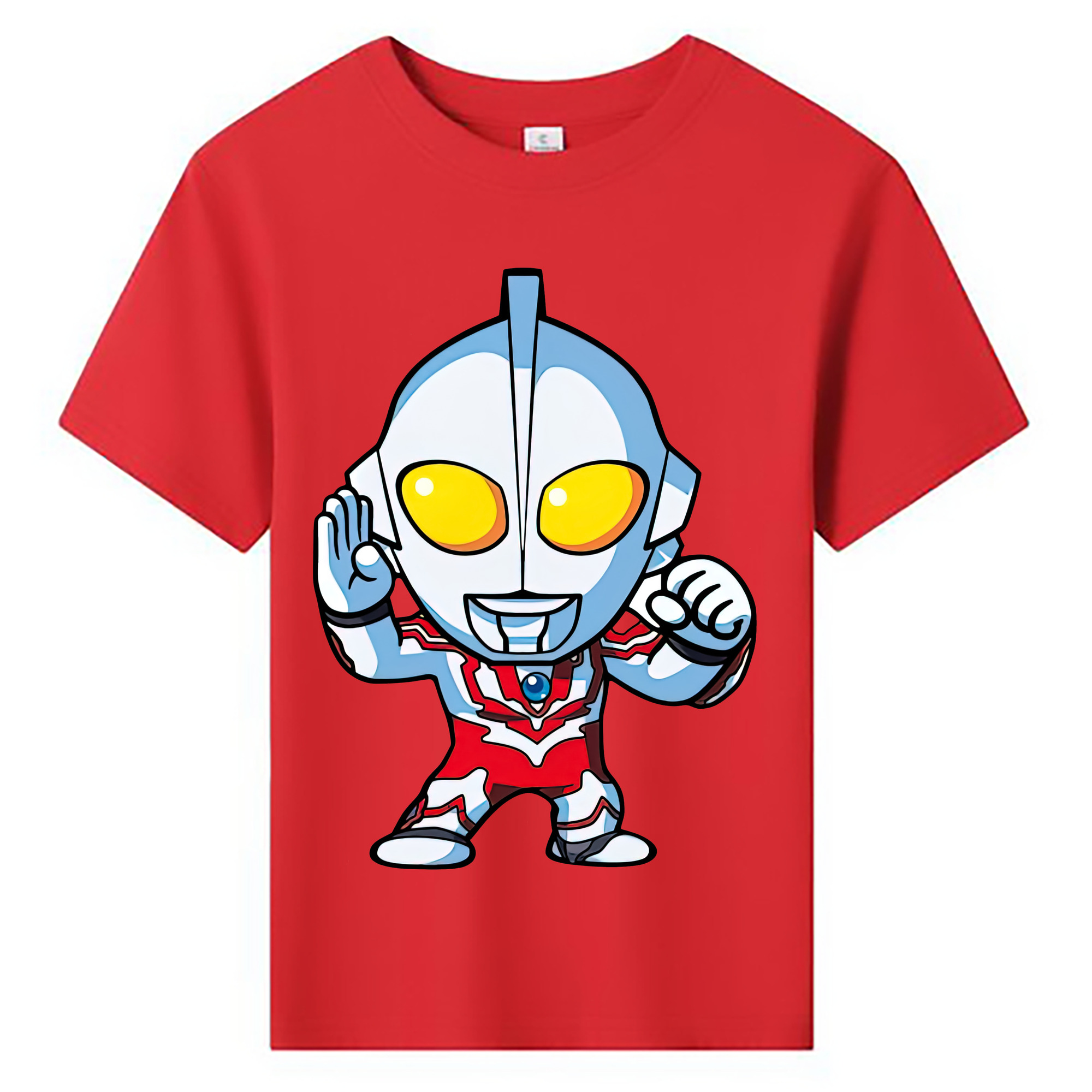 （画像用） ウルトラマン Ultraman 綿100％キッズTシャツ（フロントプリント）