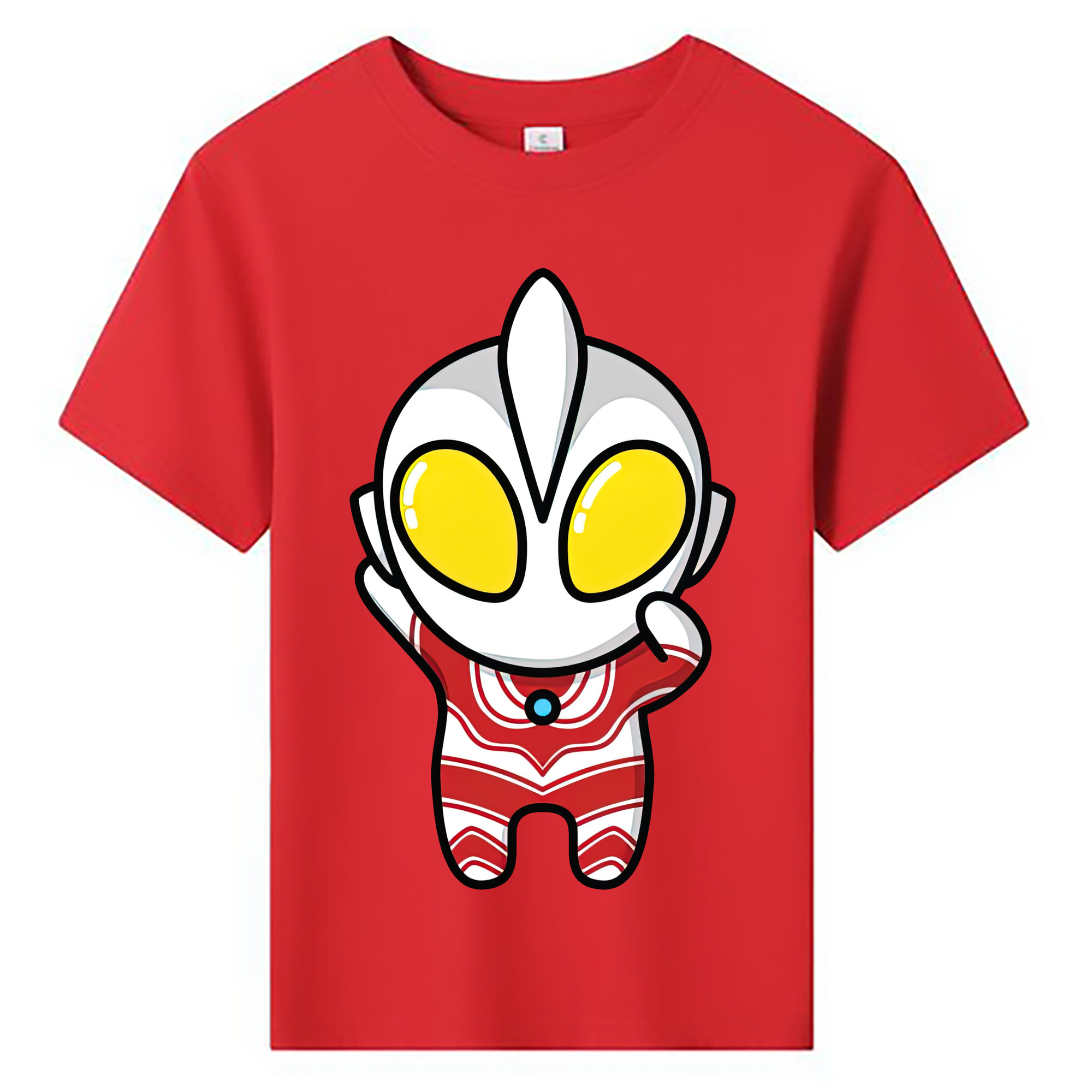 （画像用） ウルトラマン Ultraman 綿100％キッズTシャツ（フロントプリント）