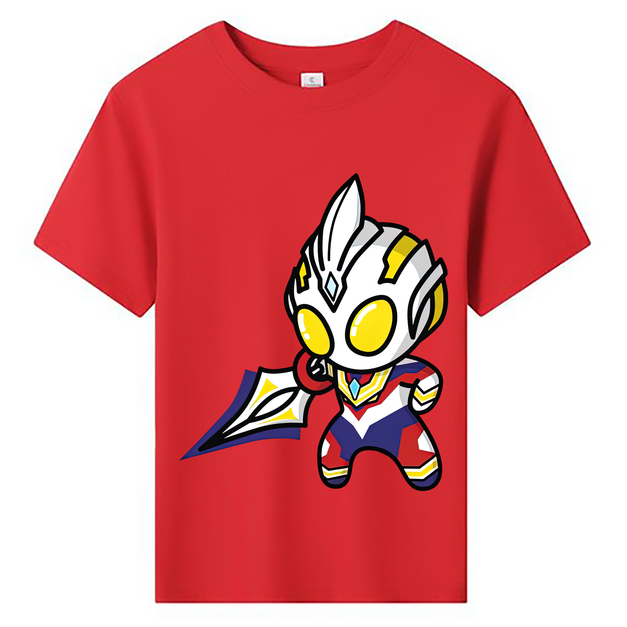 （画像用） ウルトラマン Ultraman 綿100％キッズTシャツ（フロントプリント）