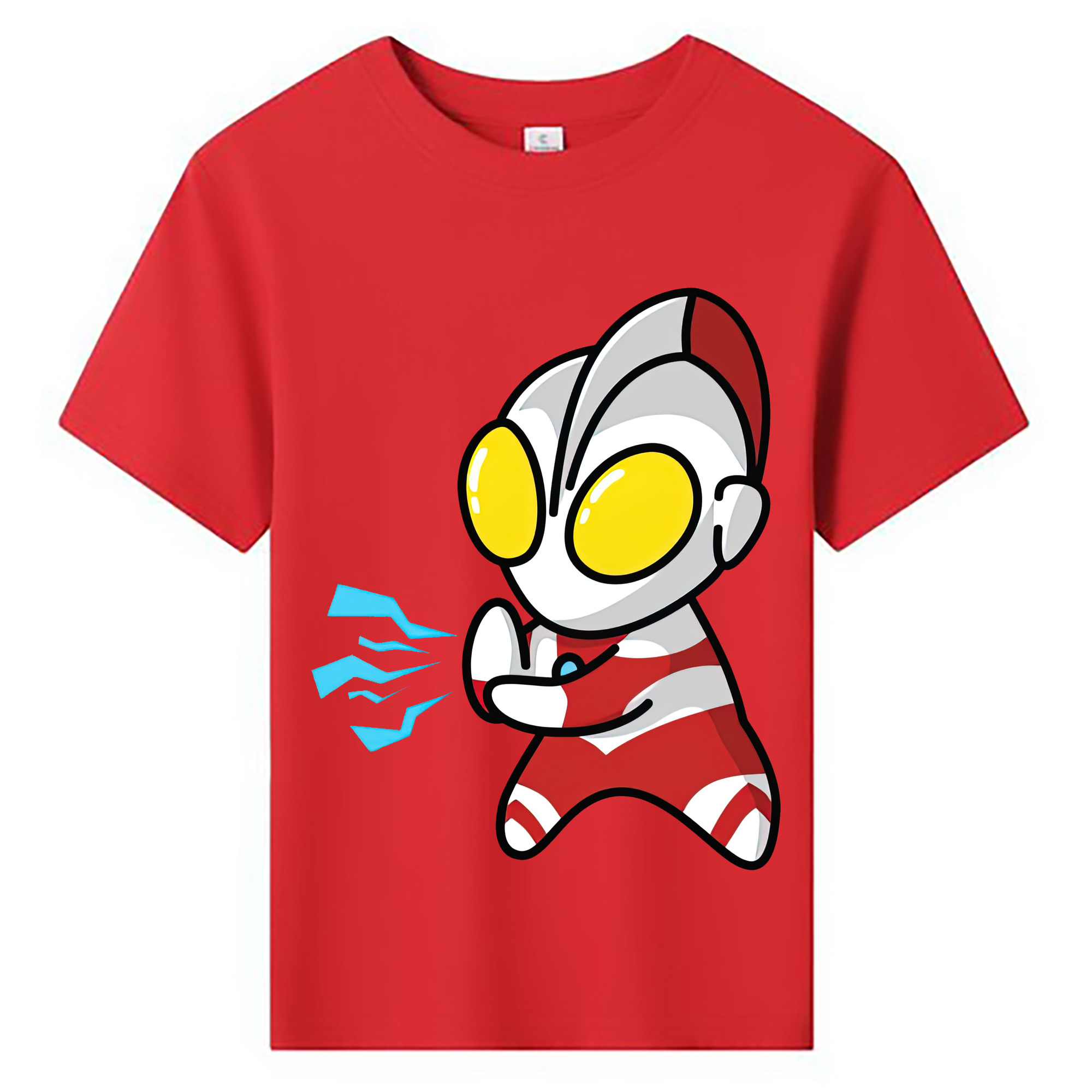 （画像用） ウルトラマン Ultraman 綿100％キッズTシャツ（フロントプリント）