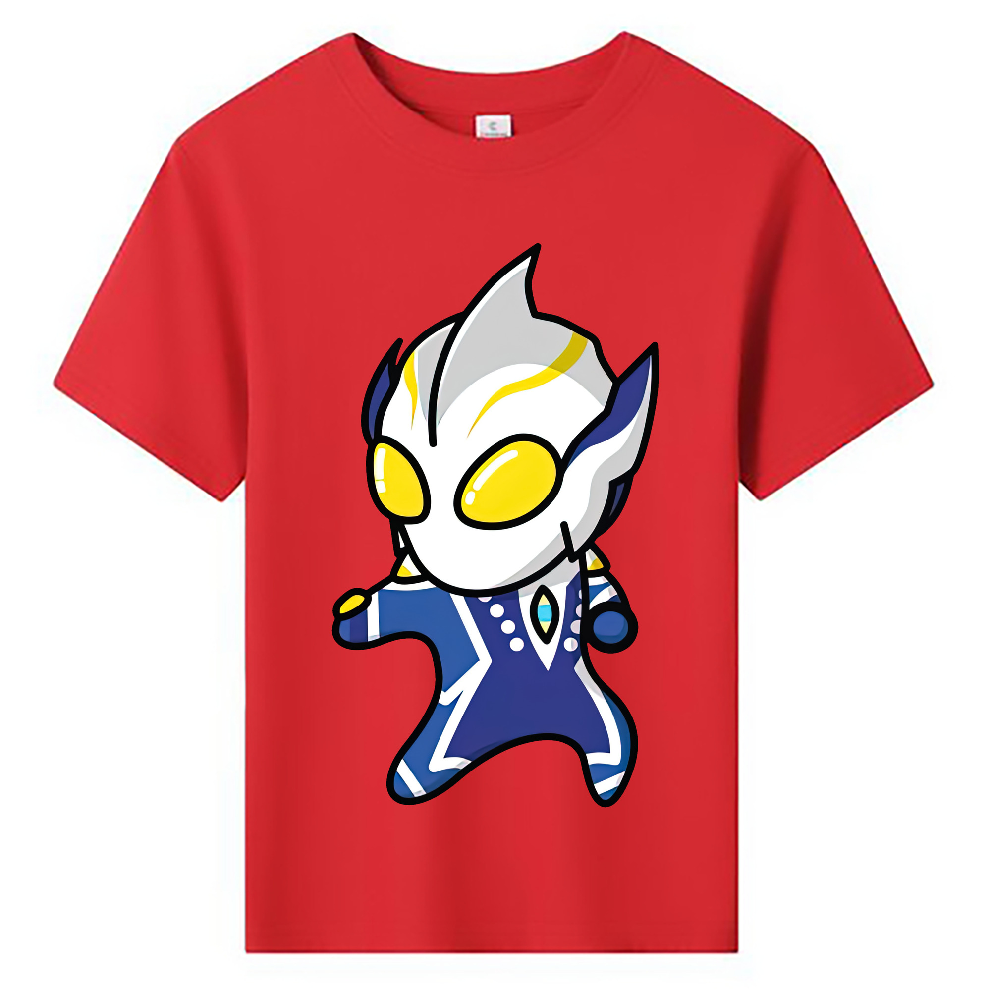 （画像用） ウルトラマン Ultraman 綿100％キッズTシャツ（フロントプリント）