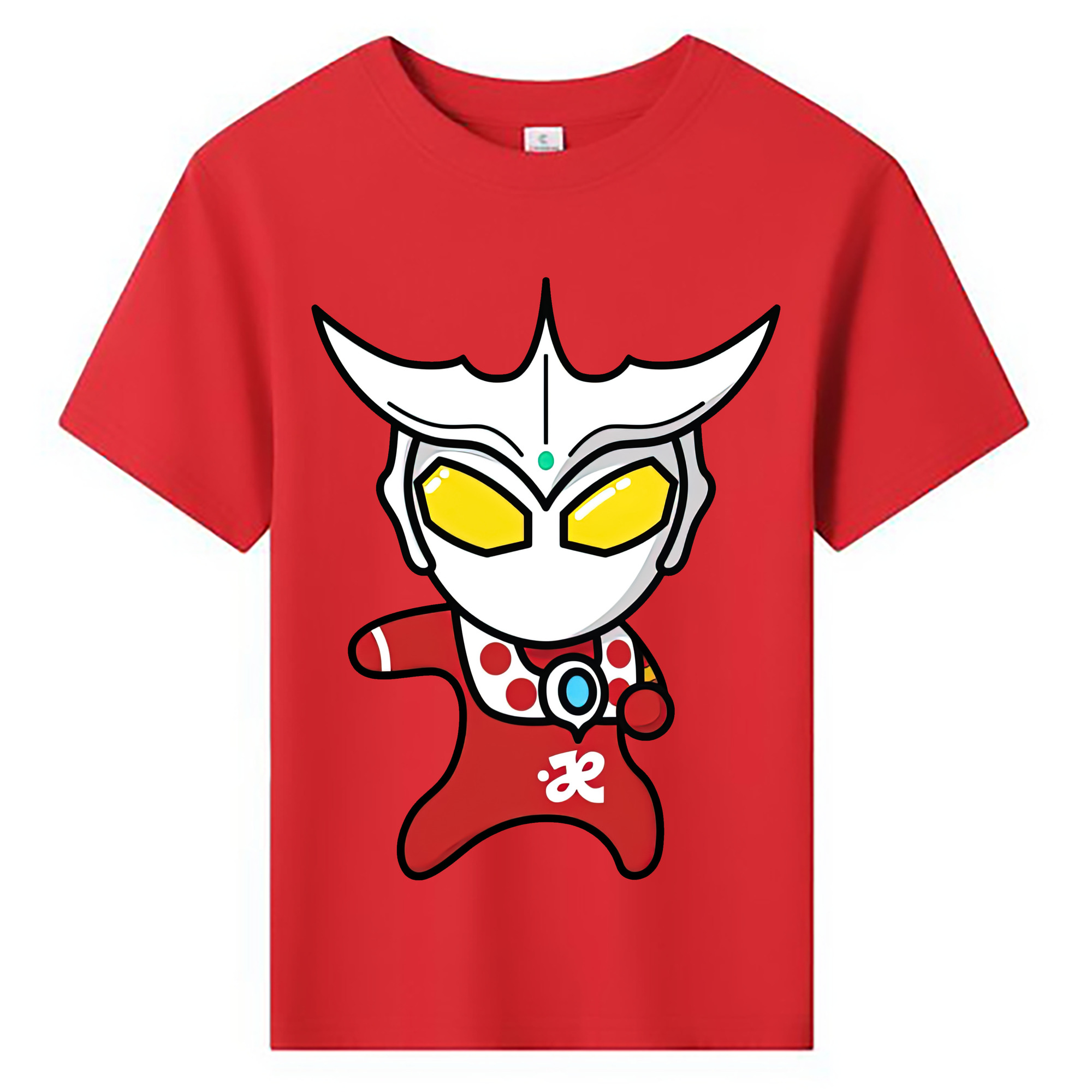 （画像用） ウルトラマン Ultraman 綿100％キッズTシャツ（フロントプリント）