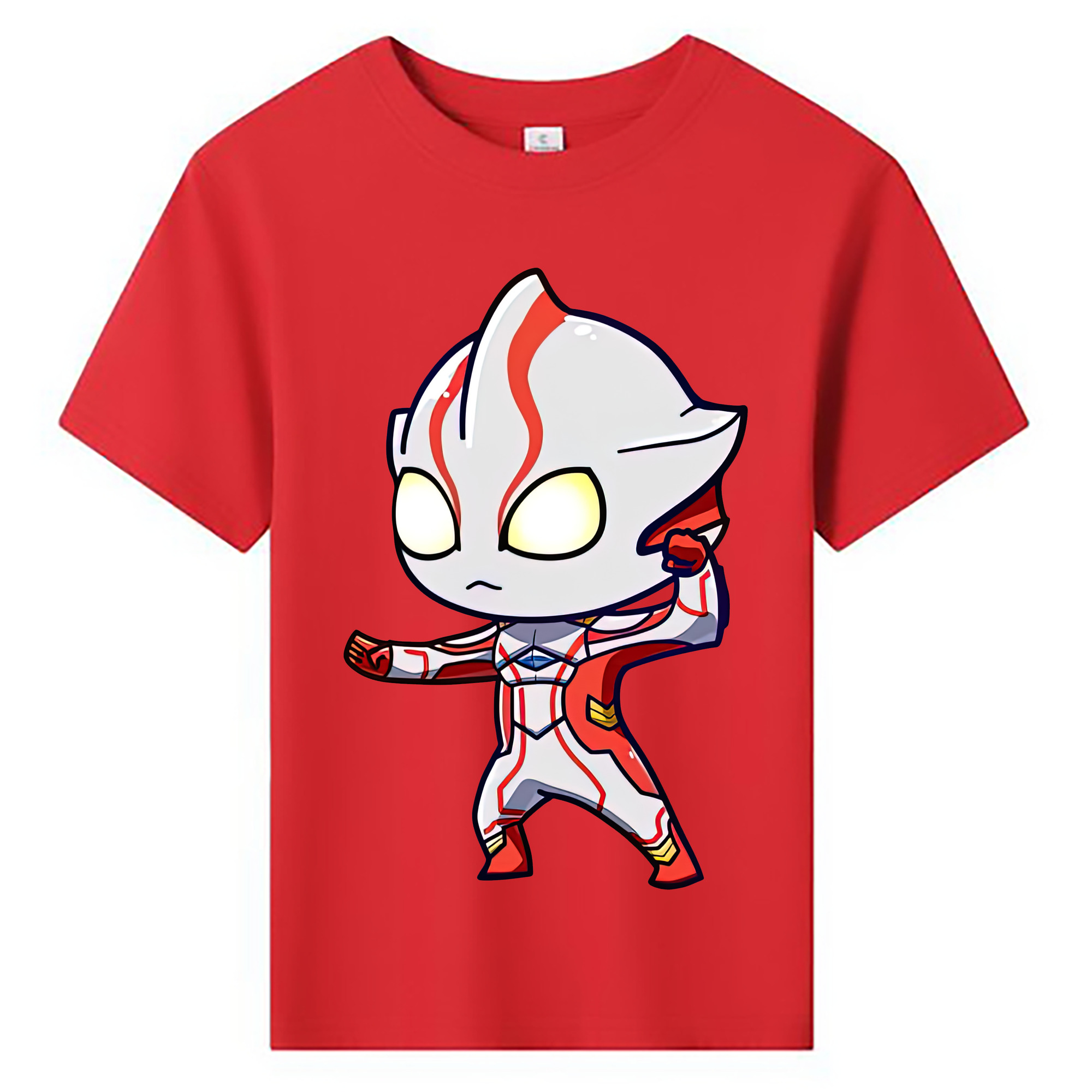 （画像用） ウルトラマン Ultraman 綿100％キッズTシャツ（フロントプリント）