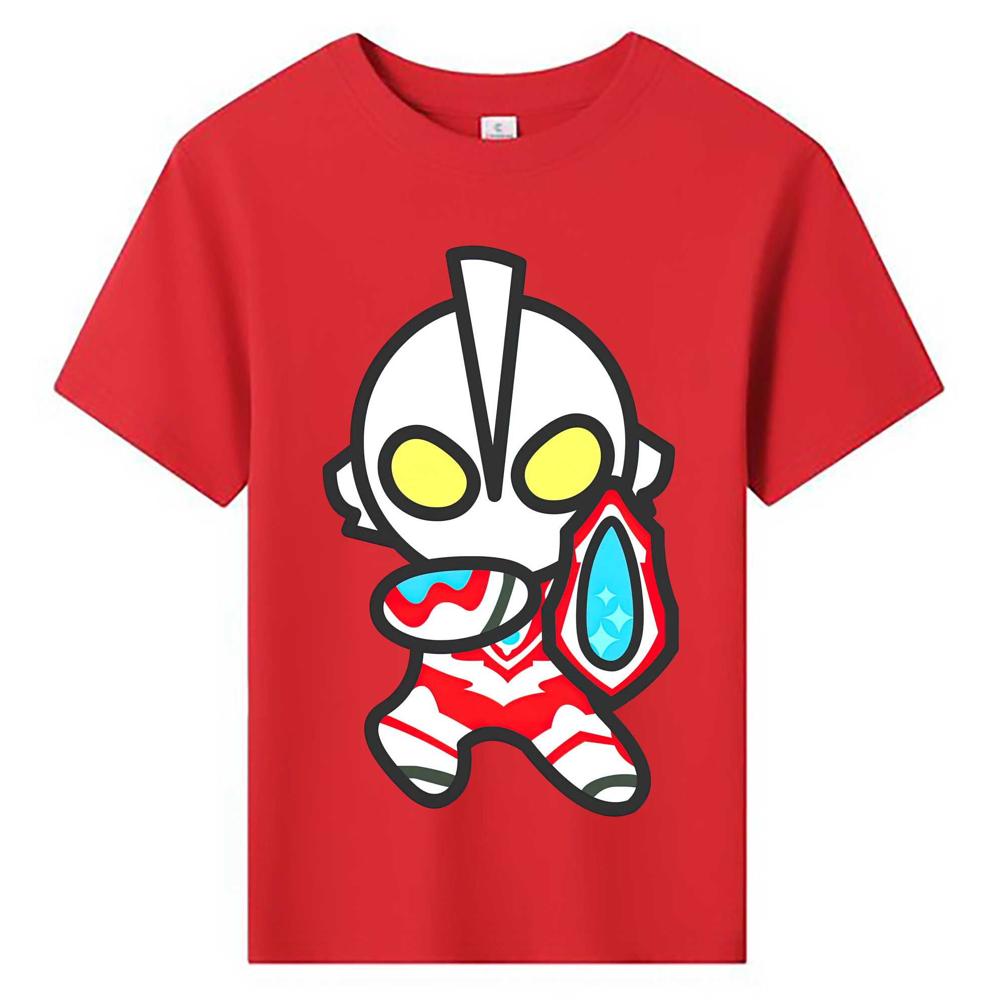 （画像用） ウルトラマン Ultraman 綿100％キッズTシャツ（フロントプリント）