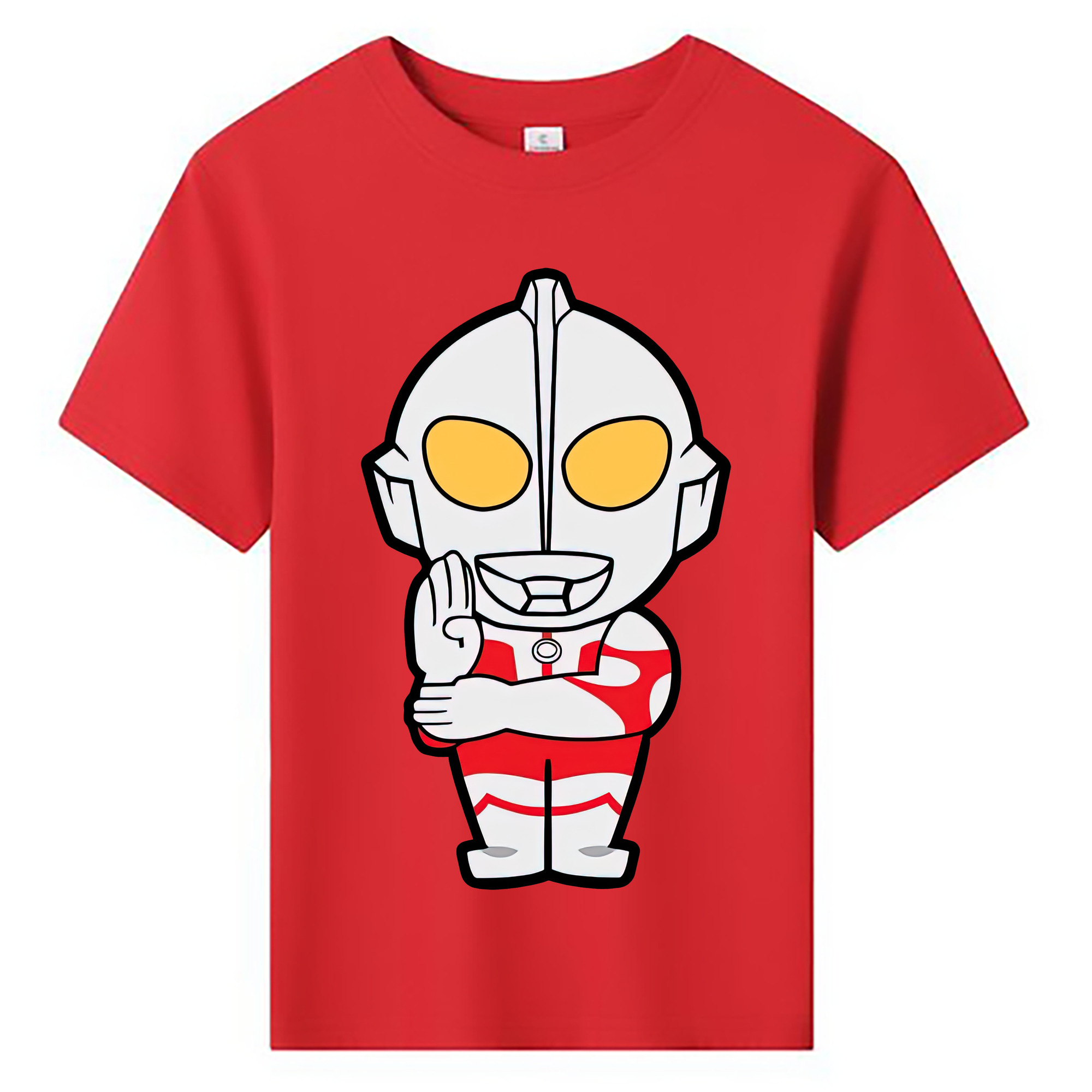 （画像用） ウルトラマン Ultraman 綿100％キッズTシャツ（フロントプリント）