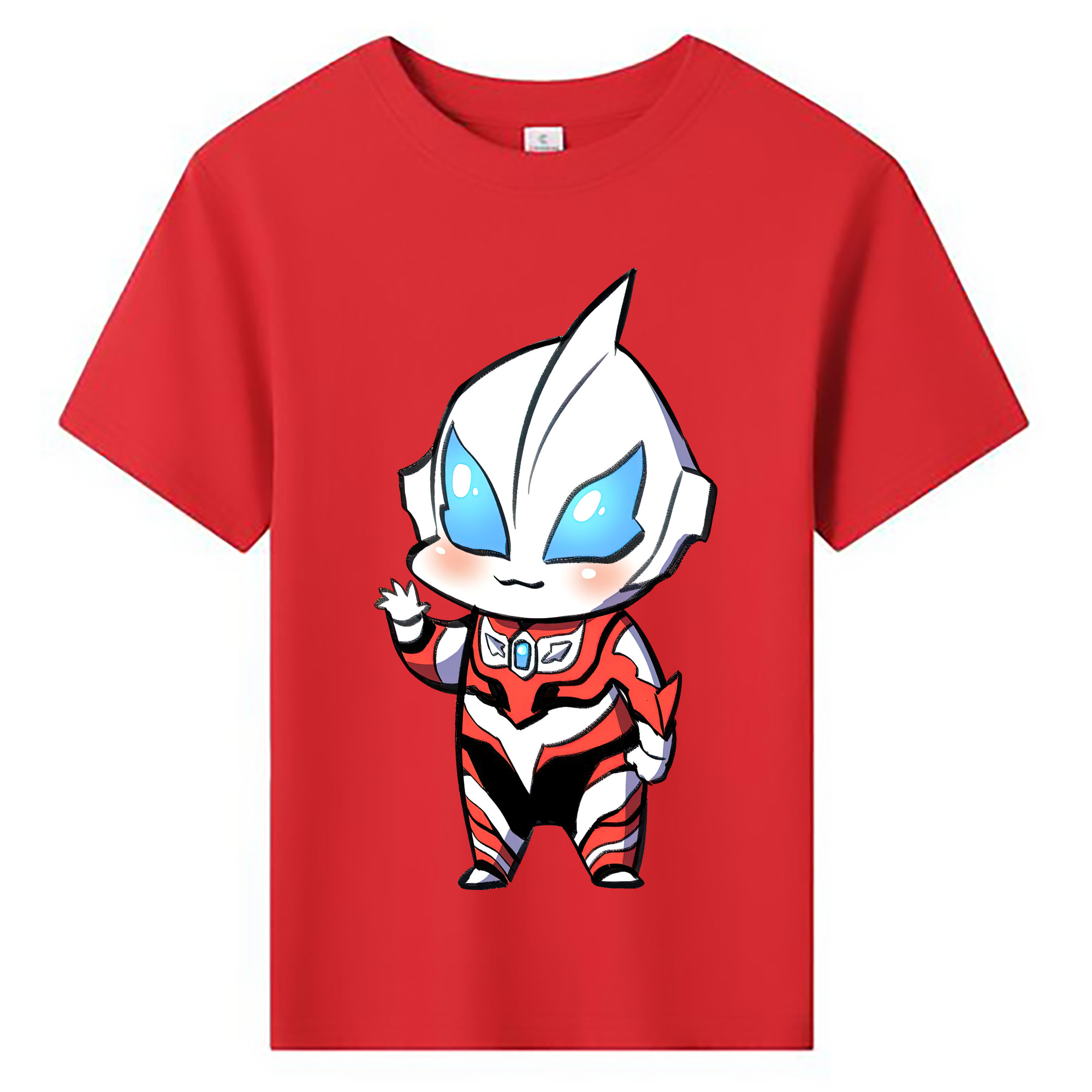 （画像用） ウルトラマン Ultraman 綿100％キッズTシャツ（フロントプリント）
