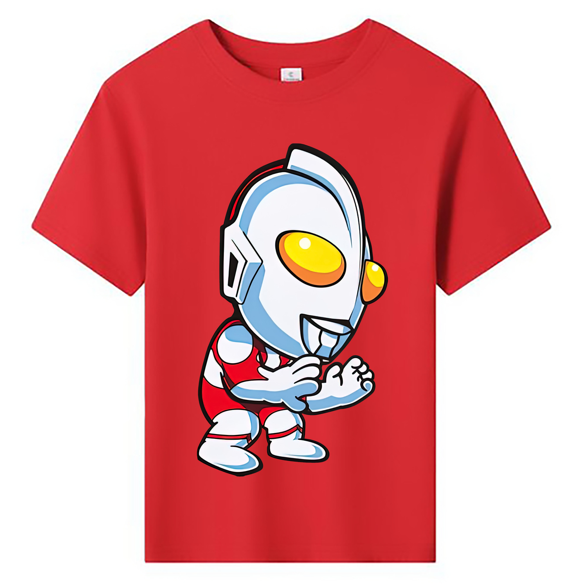 （画像用） ウルトラマン Ultraman 綿100％キッズTシャツ（フロントプリント）
