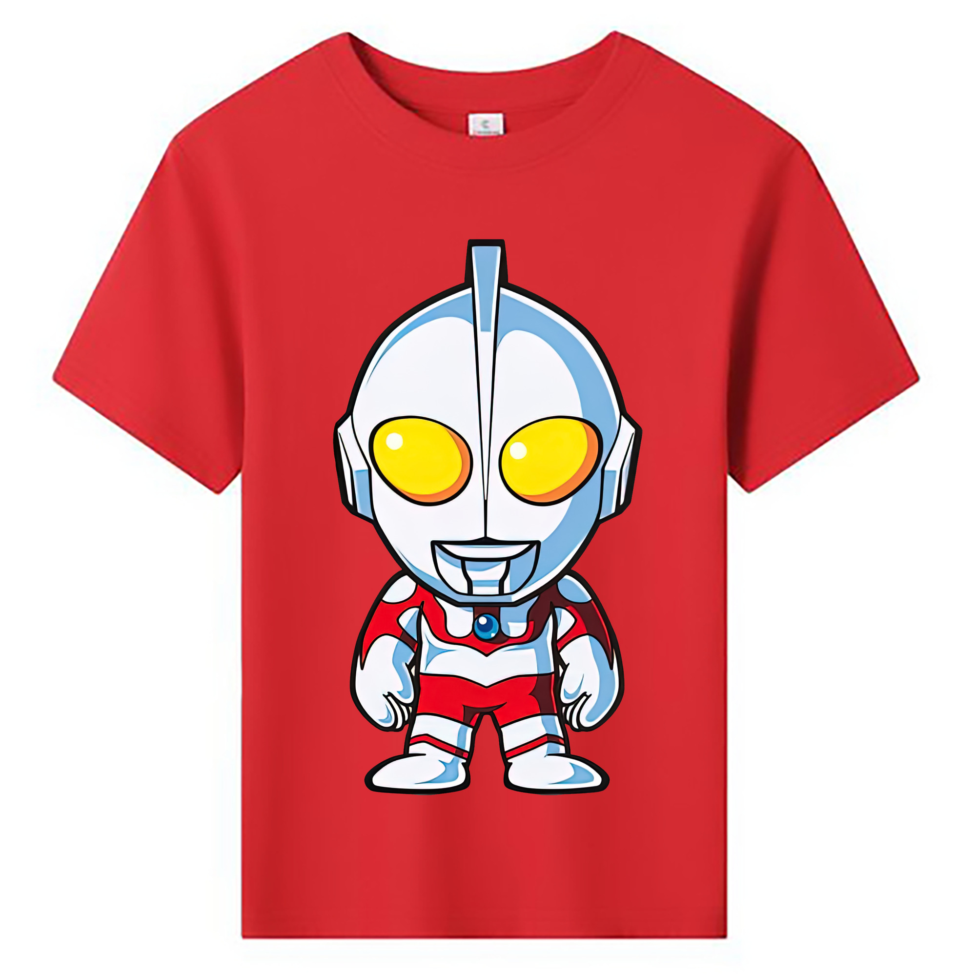 （画像用） ウルトラマン Ultraman 綿100％キッズTシャツ（フロントプリント）