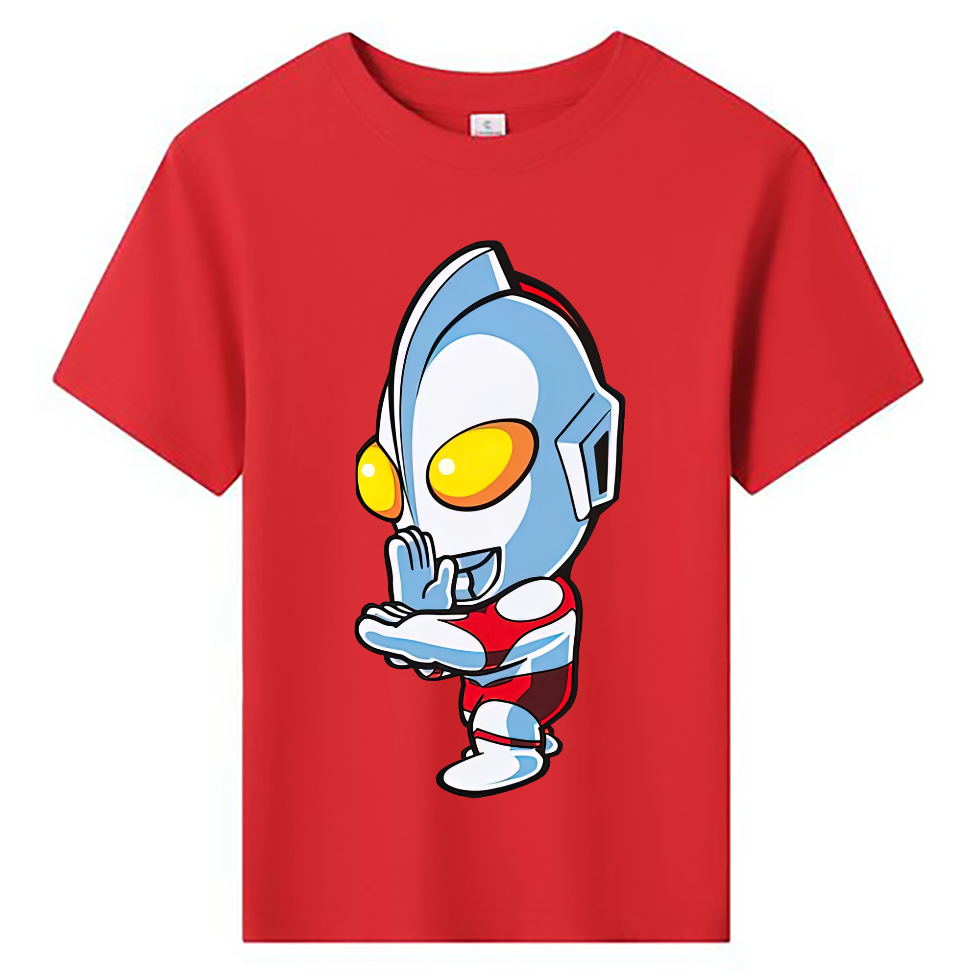 （画像用） ウルトラマン Ultraman 綿100％キッズTシャツ（フロントプリント）