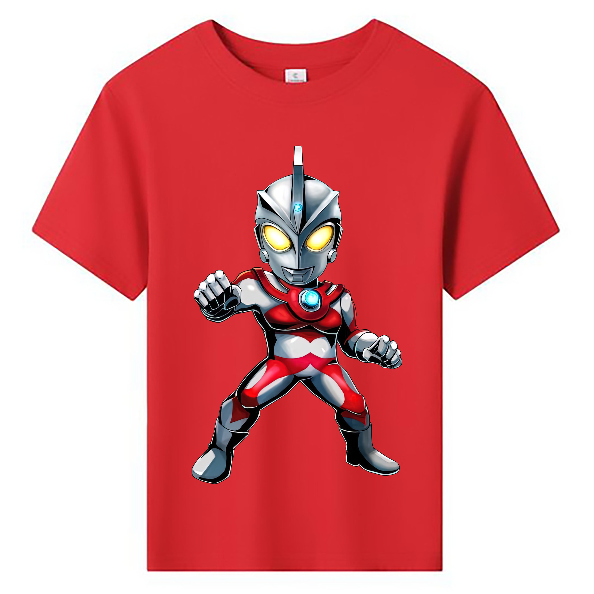 （画像用） ウルトラマン Ultraman 綿100％キッズTシャツ（フロントプリント）